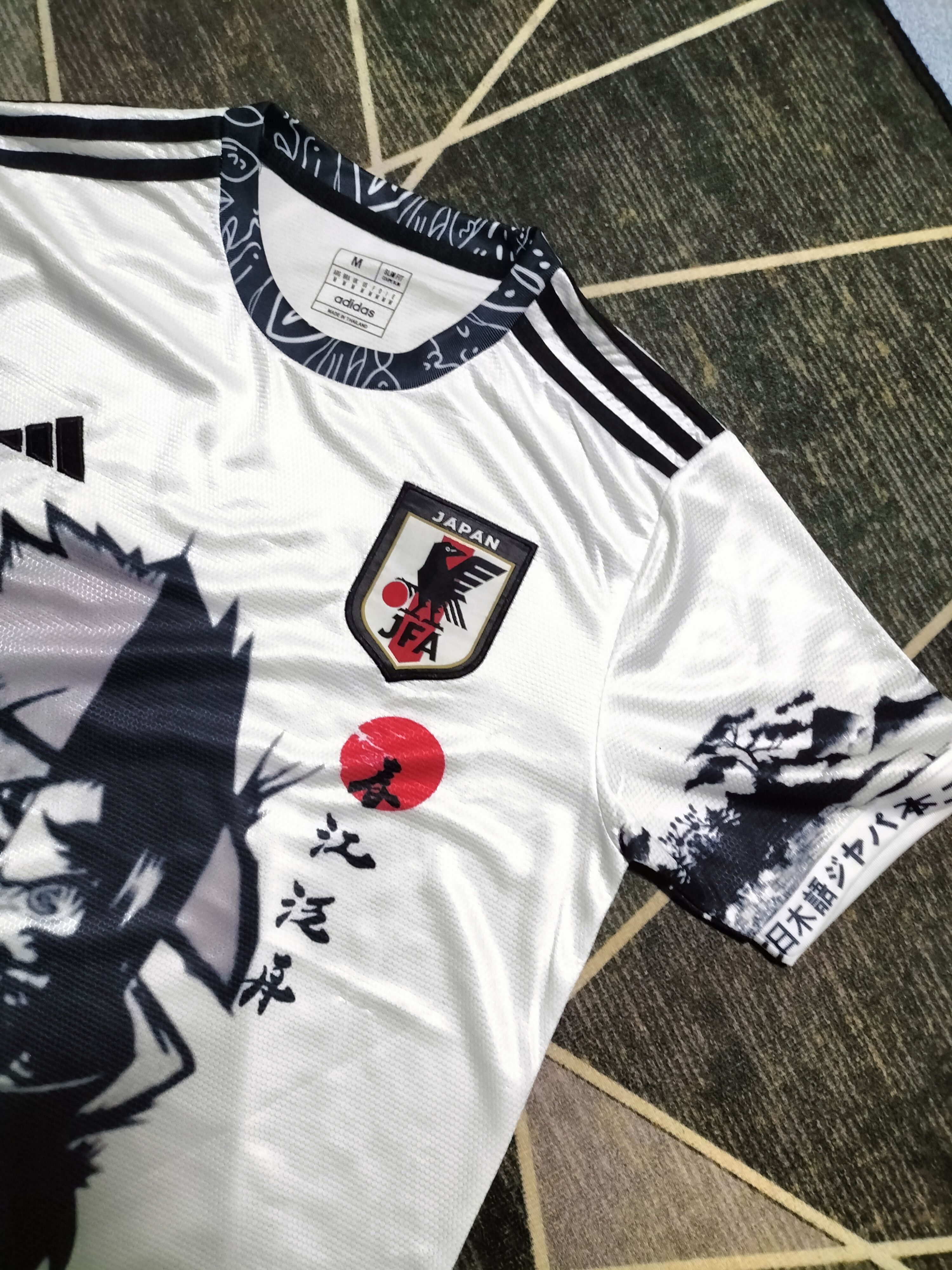 Adidas × Anime × Japan Blue Adidas Japan Team Anime Naruto Manga Jersey Sportswear Size US M / EU 48-50 / 2 - 2 Thumbnail
