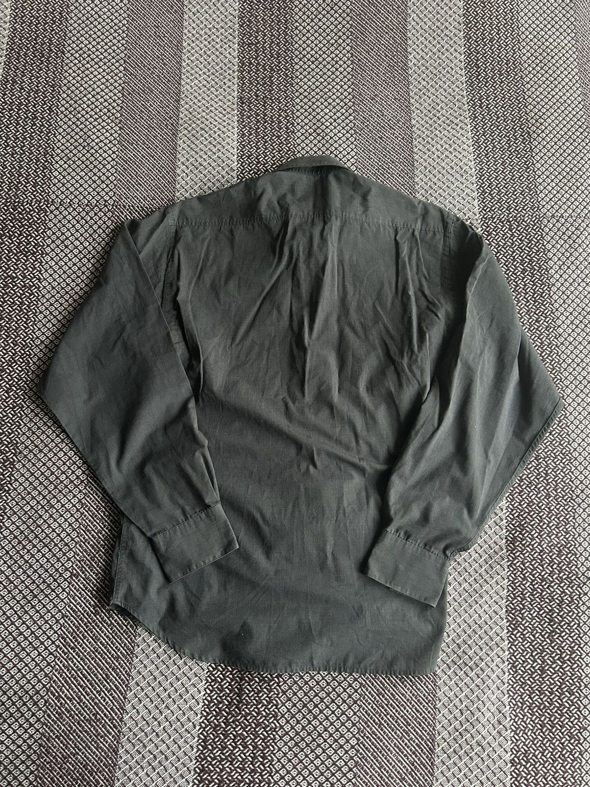Yves Saint Laurent Vintage Yves Saint Laurent Luxury Mens Shirt Solid Style L Size US L / EU 52-54 / 3 - 9 Thumbnail
