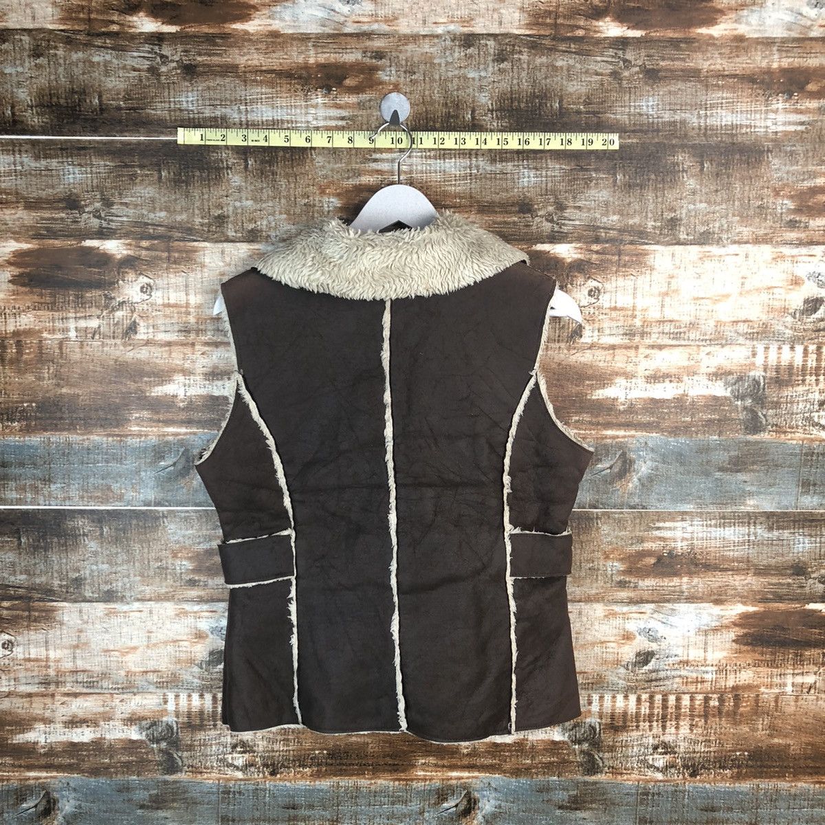 Japanese Brand Marcelle Renee Dark Brown Vest #A1447 Size US M / EU 48-50 / 2 - 12 Thumbnail