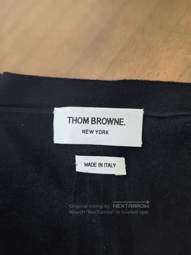 Thom Browne Thom Browne Wool Gold-Button Cardigan Size XS / US 0-2 / IT 36-38 - 3 Thumbnail