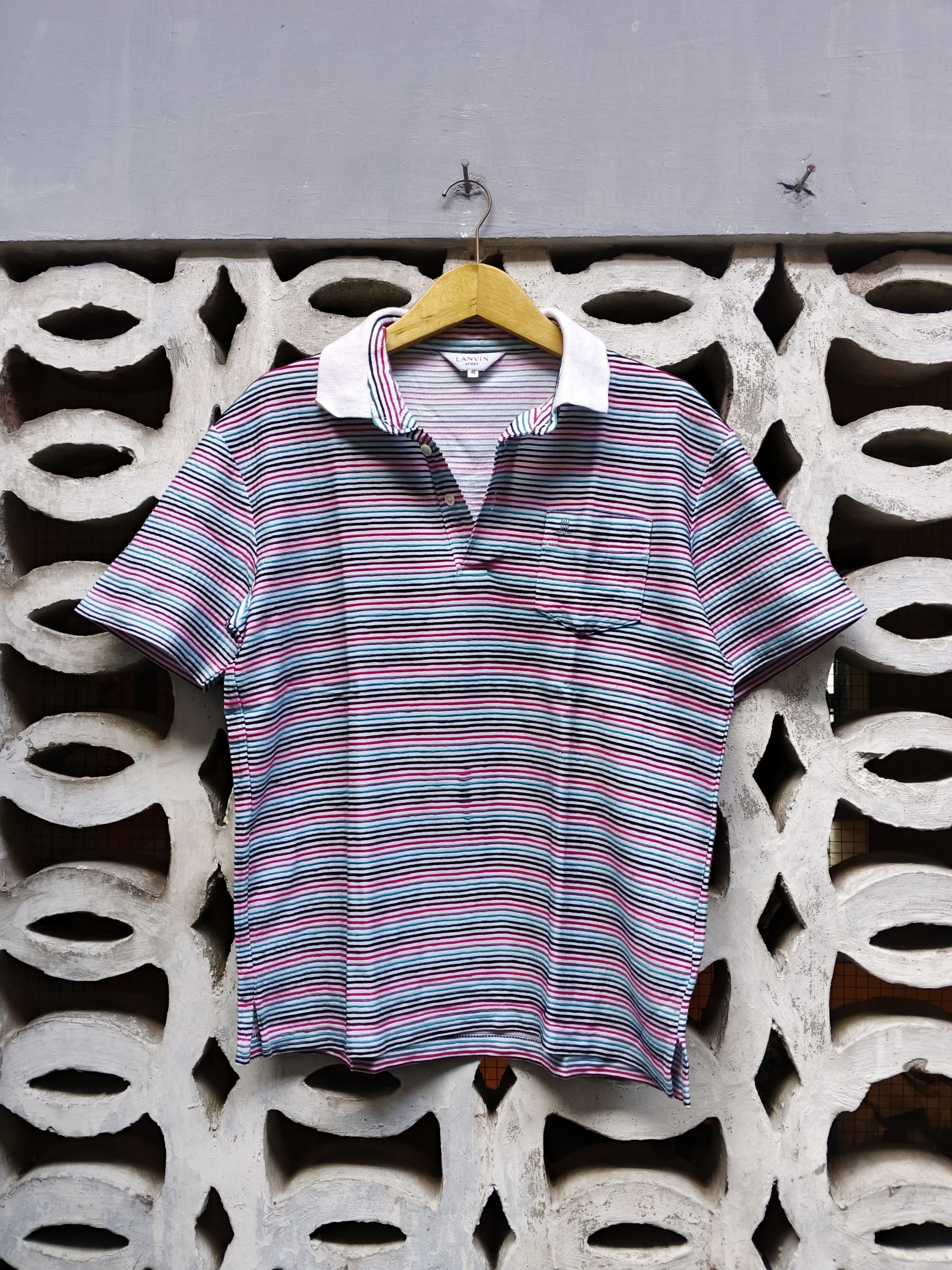 Lanvin Lanvin Polos (VGC) Size US L / EU 52-54 / 3 - 1 Thumbnail