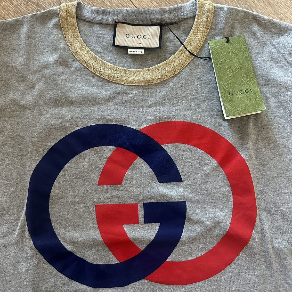Gucci Gucci Gg Logo t shirt Size US XS / EU 42 / 0 - 3 Thumbnail