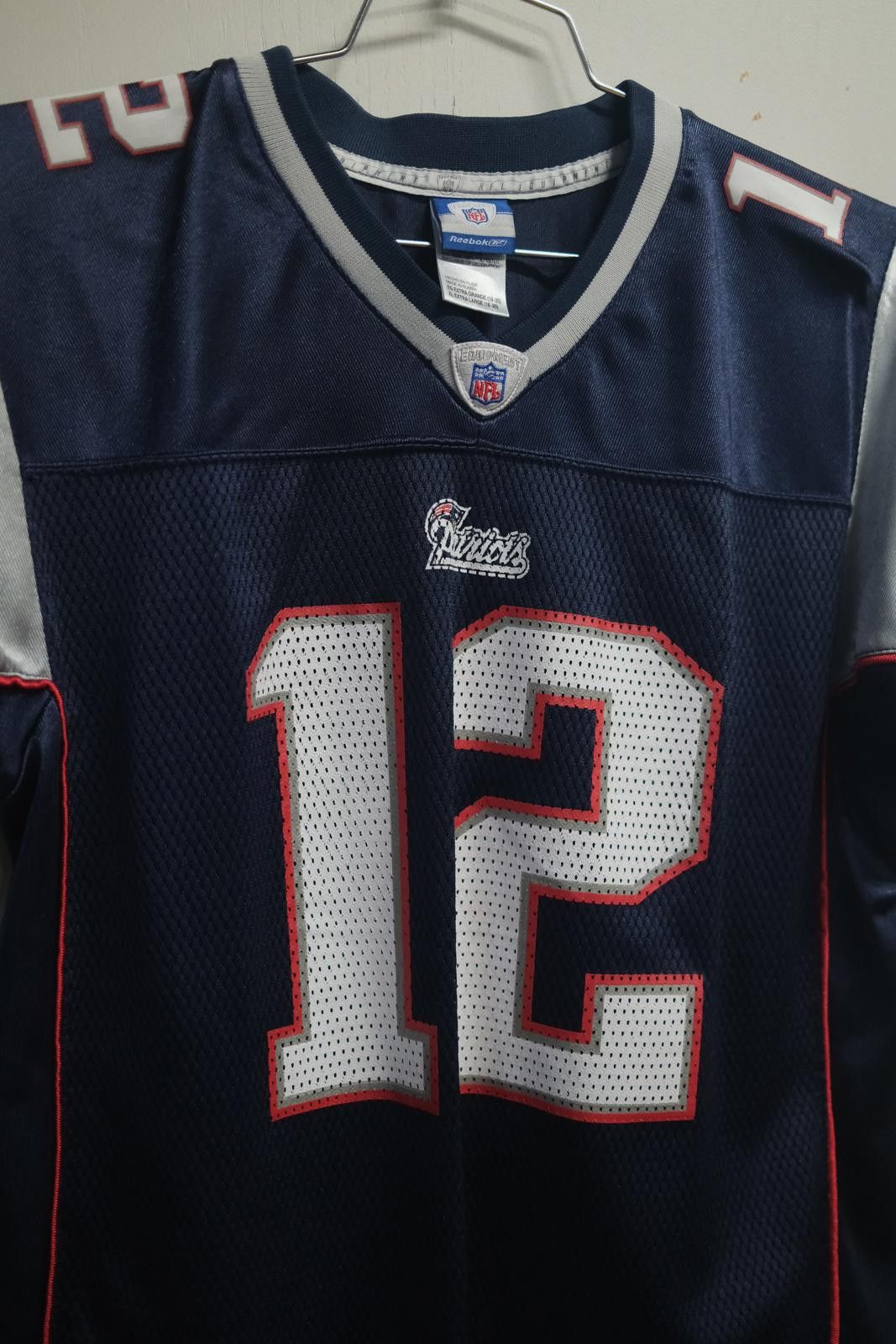 Reebok 2010's Reebok New England Patriots Brady #12 Football Jersey Size ONE SIZE - 6 Thumbnail