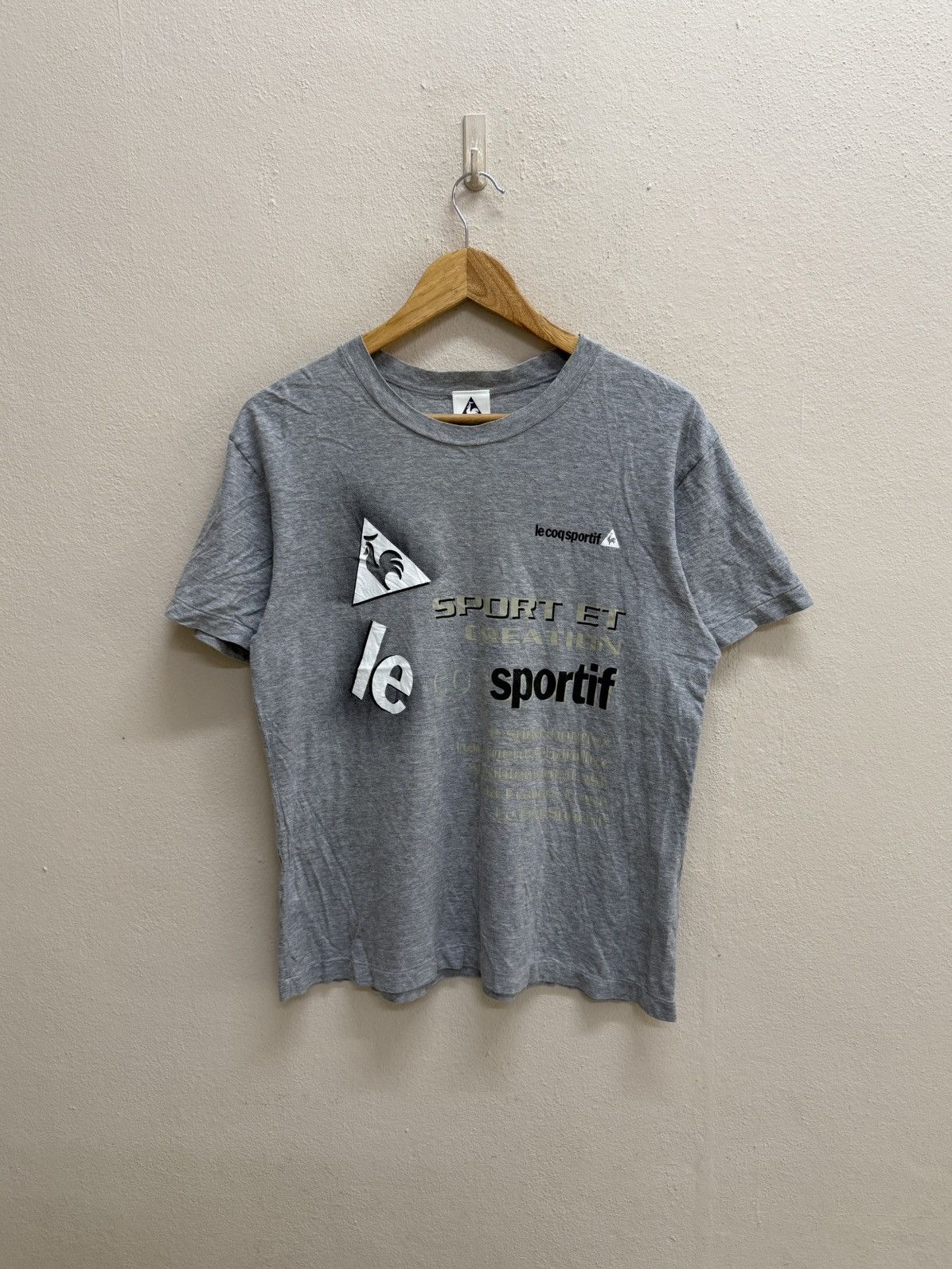 Le Coq Sportif Vintage Le Coq Sportif Tshirt Size US S / EU 44-46 / 1 - 3 Thumbnail