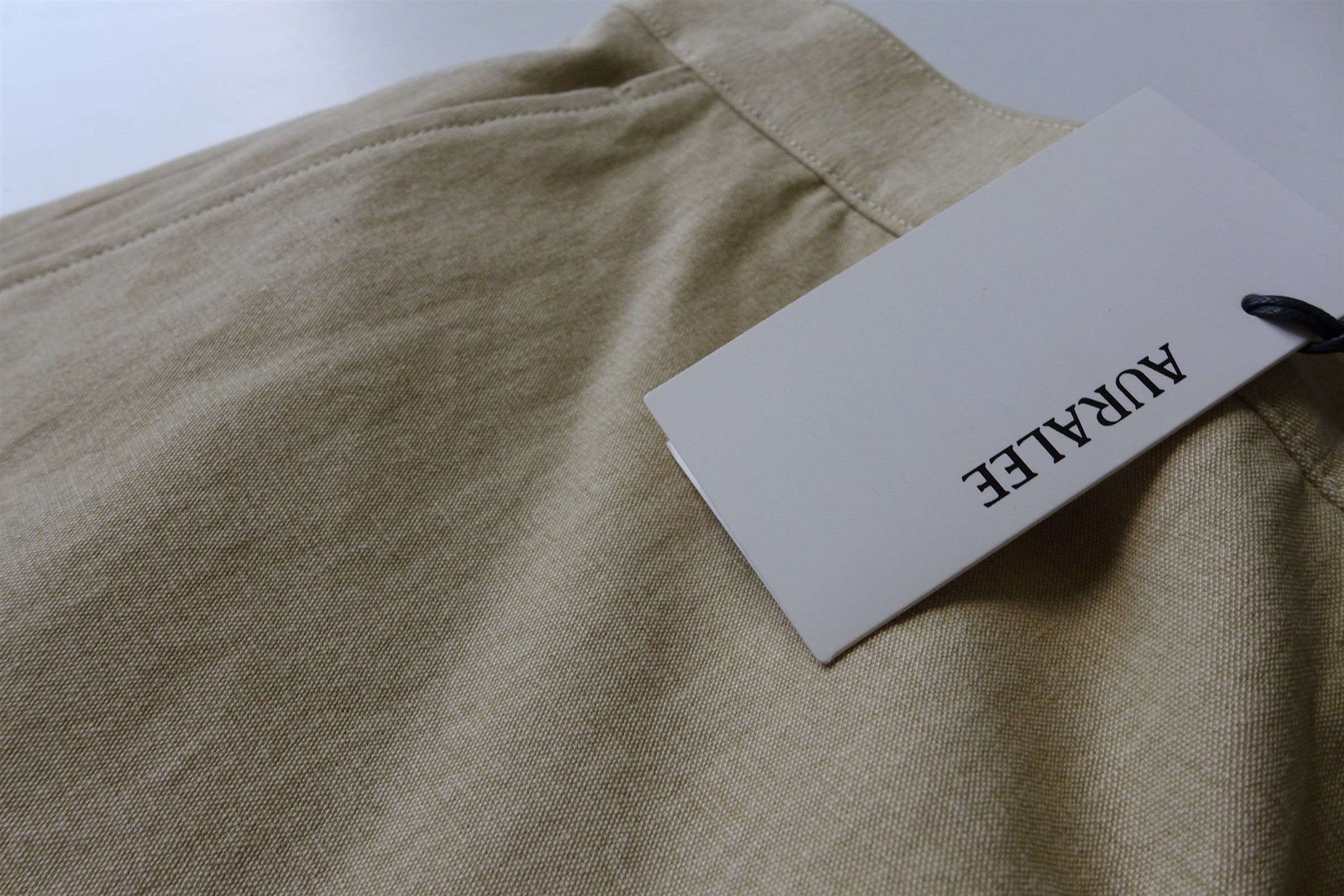 Auralee Auralee Washed Hard Twist Canvas Pants - Khaki Beige Cotton Size US 30 / EU 46 - 13 Thumbnail