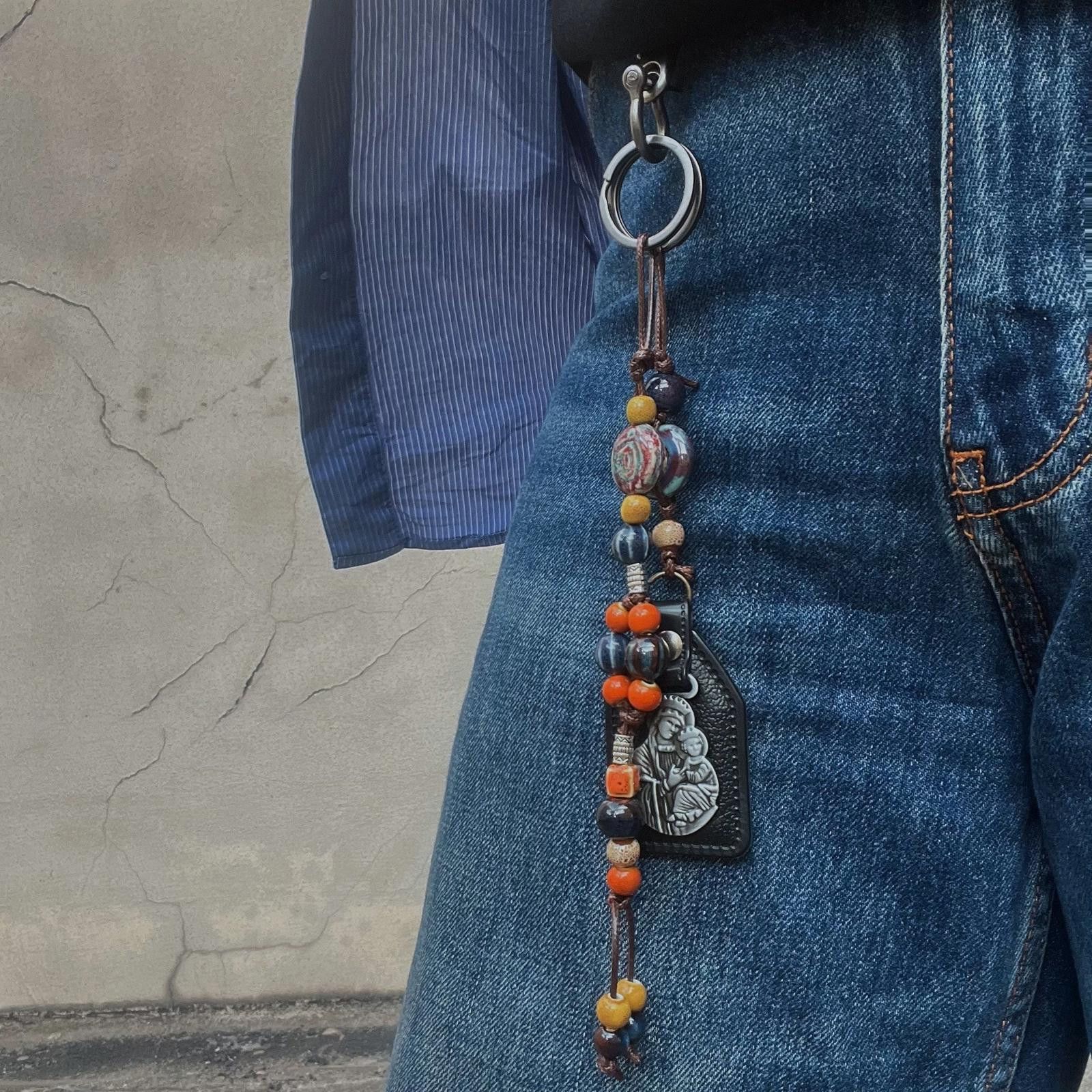 Other Ceramic Bead Waist Chain – Handmade Cleanfit Accessory Size ONE SIZE - 3 Thumbnail