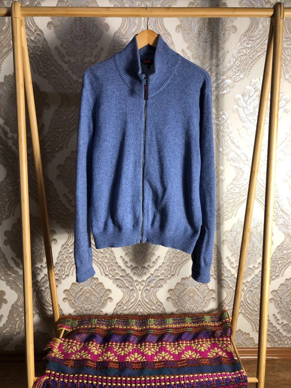 Dolce & Gabbana × Vintage VERY RARE DOLCE & GABBANA ZIP SWEATER WOOL ITALIAN DESIGNER Size US L / EU 52-54 / 3 - 1 Thumbnail