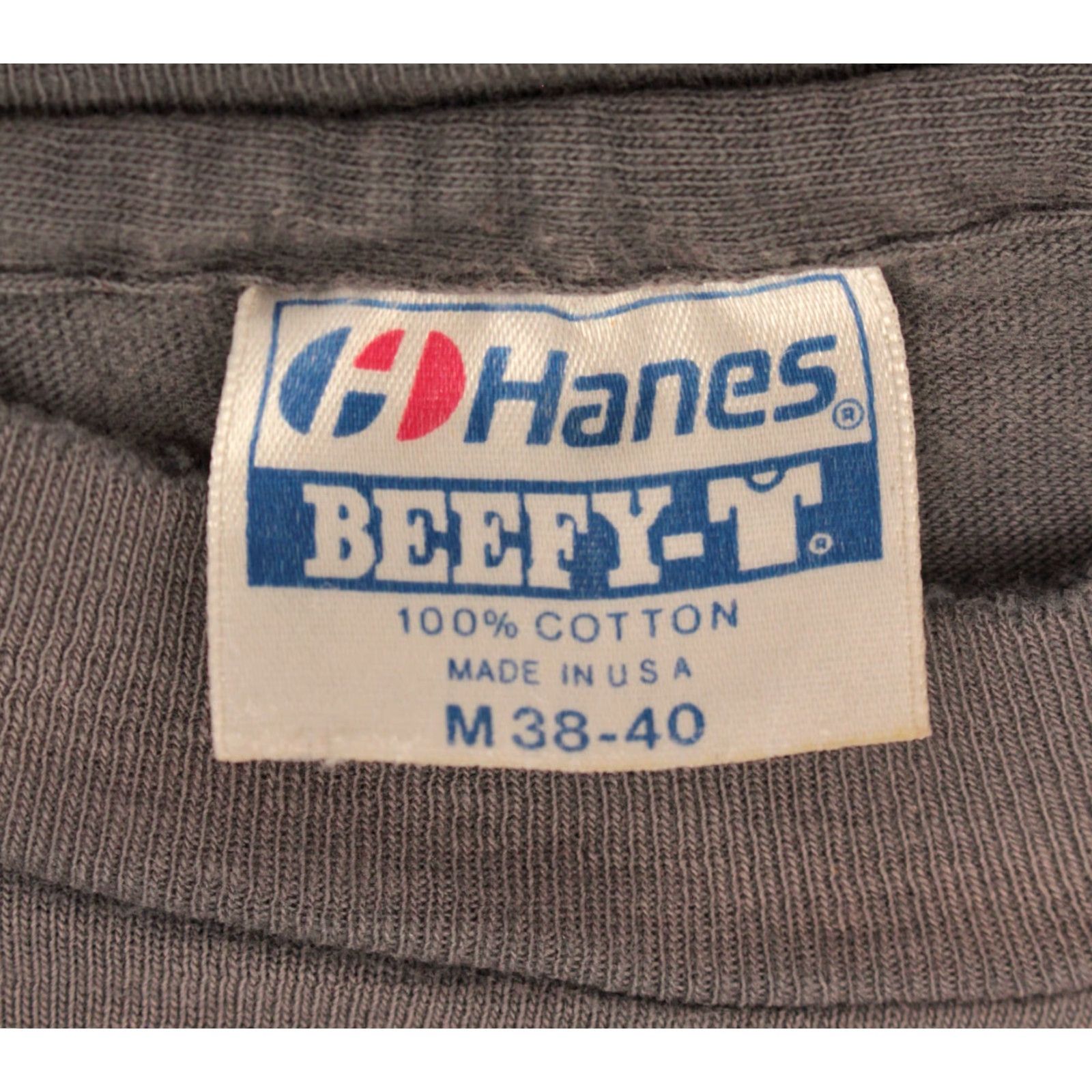 Hanes VINTAGE Harley Davidson Shirt Men 80s This Is Country Eagle TShirt Gray M Hanes Cotton Graphic Tee 1980s Mens Size US M / EU 48-50 / 2 - 5 Thumbnail