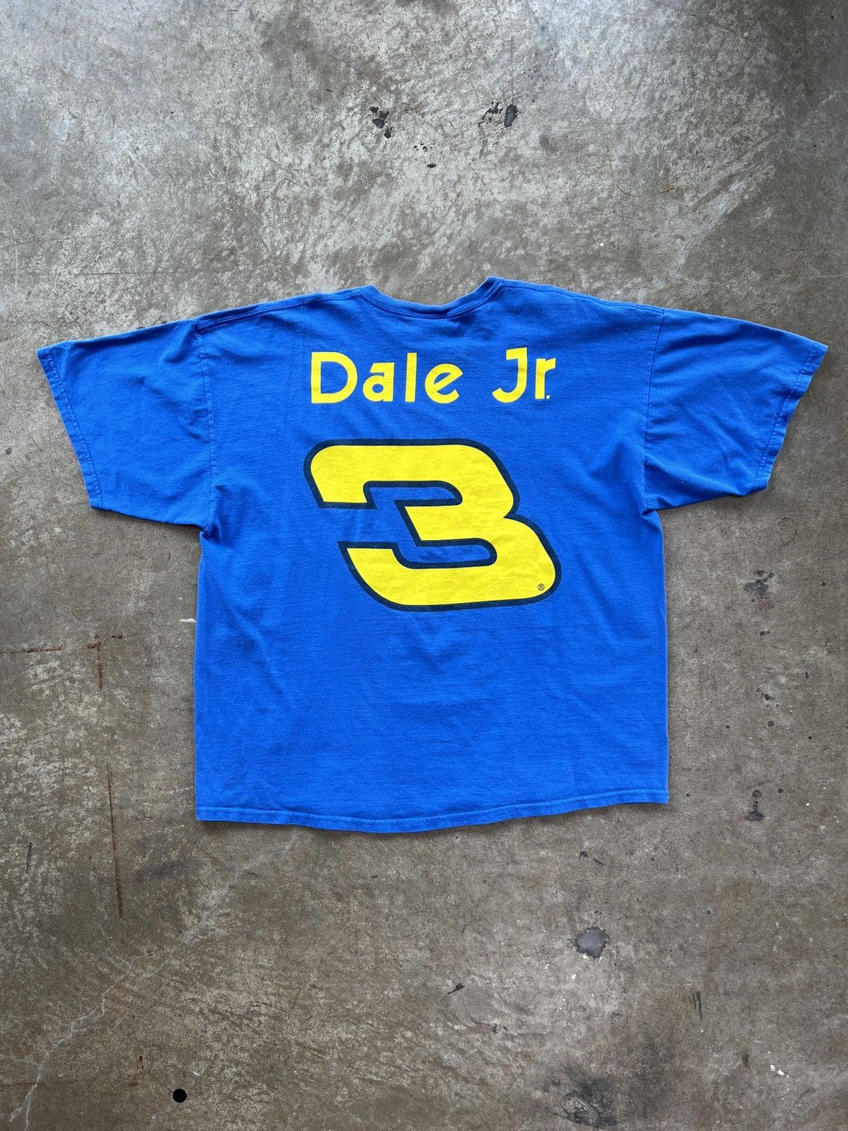 NASCAR Vintage NASCAR Dale Earnhardt Jr Wrangler Sponsor Tee 2XL Size US XXL / EU 58 / 5 - 5 Thumbnail