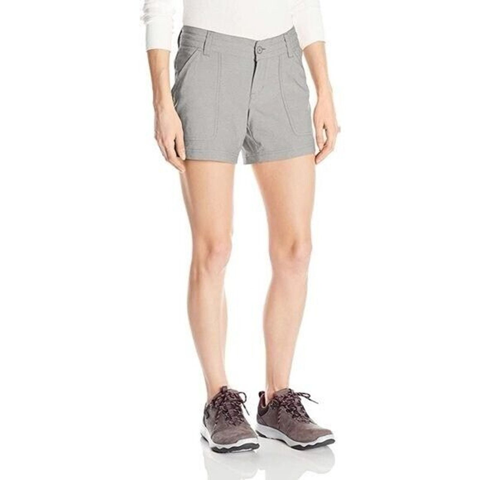 Columbia Columbia Pilsner Peak Hiking Shorts Blue 5" Inseam Womens 4 Size 27" / US 4 / IT 40 - 6 Thumbnail