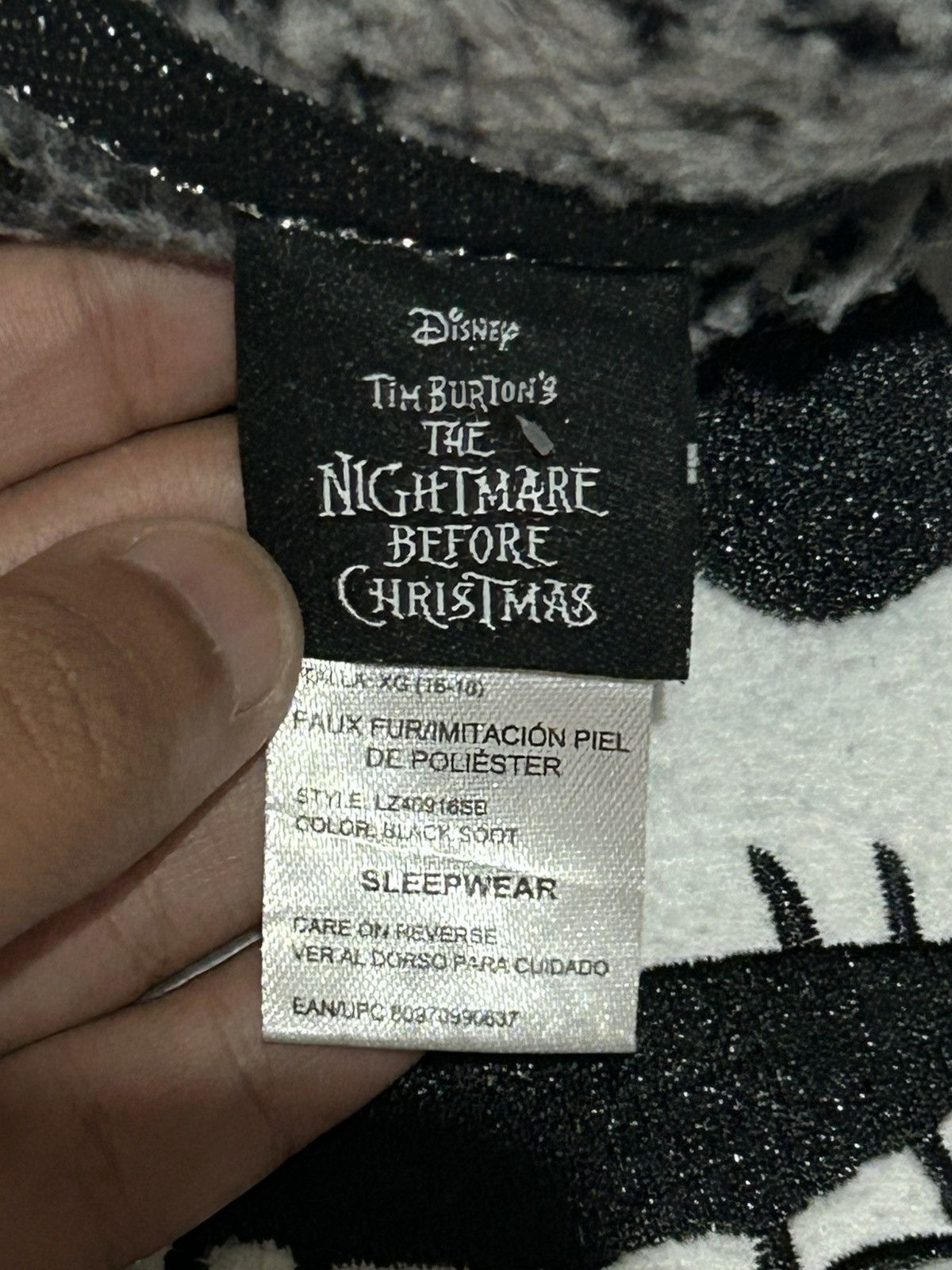 Disney The Nightmare Before Christmas Jack Skellington Size US M / EU 48-50 / 2 - 3 Thumbnail