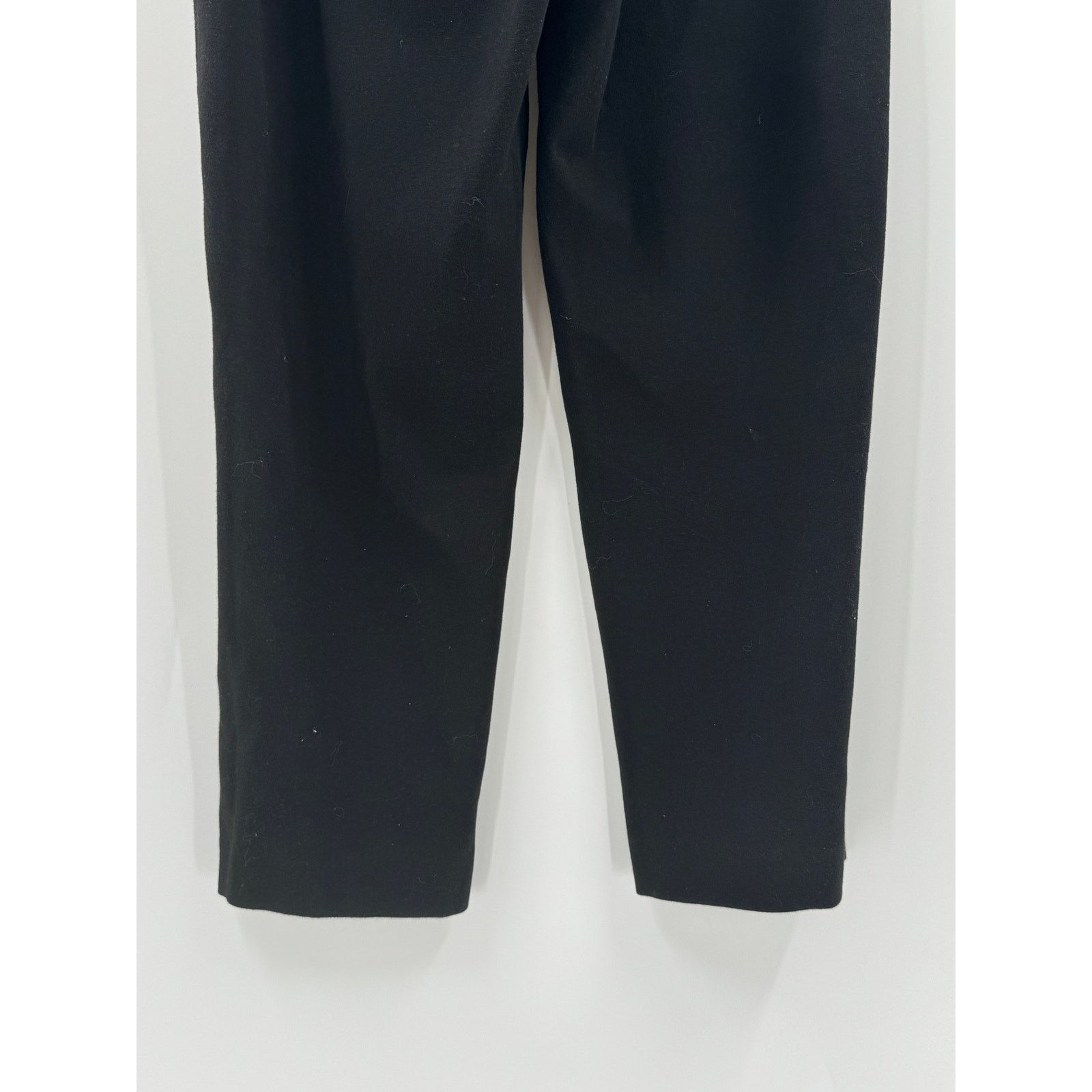 Everlane Everlane Slow Fashion Black Corp Pants Large Pleated Comfy Size 32" / US 10 / IT 46 - 6 Thumbnail