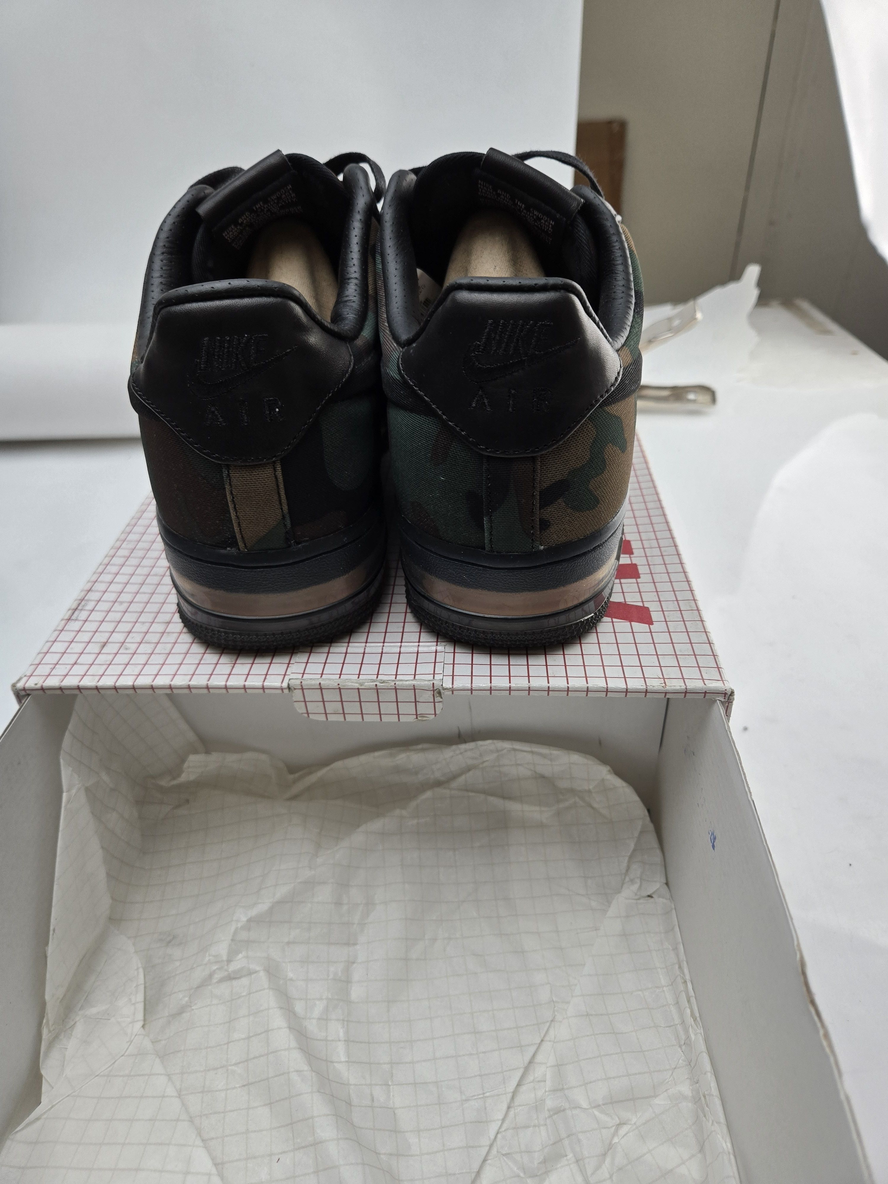 Nike Air Force 1 Low Max Air VT QS Camo 30th Anniversary Size US 9.5 / EU 42-43 - 4 Thumbnail