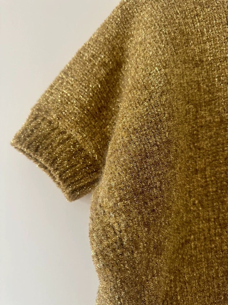 Comme des Garcons Comme des Garcons Golden short-sleeved shirt Size M / US 6-8 / IT 42-44 - 4 Thumbnail
