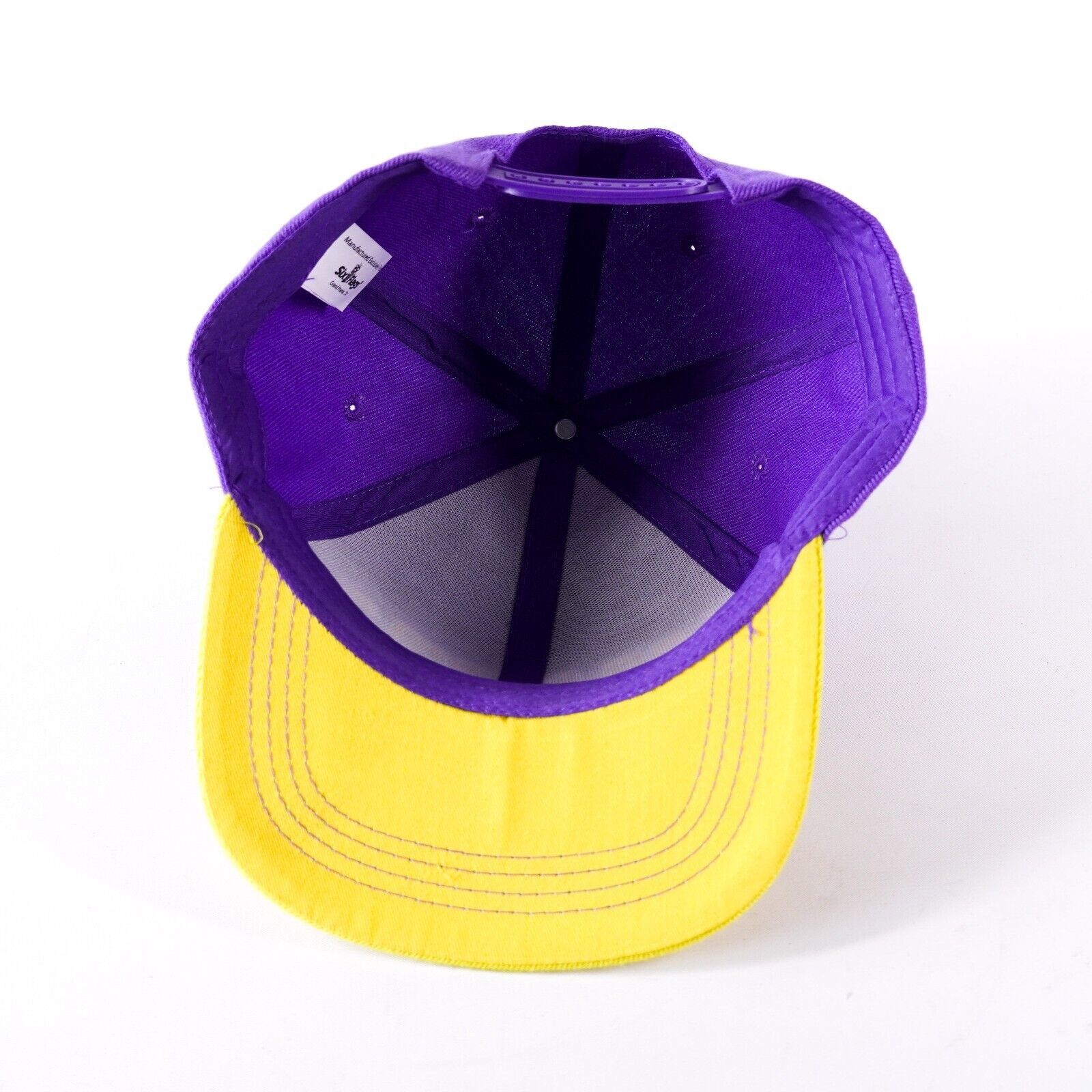 NBA Los Angeles Lakers Basketball Hat Visor Cap Snapback Purple Size ONE SIZE - 7 Thumbnail