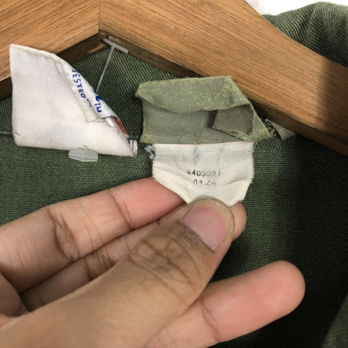 Vintage 🔥VINTAGE CHORE MILITARY JACKET USN PROPPER OG-07 DESIGN Size US M / EU 48-50 / 2 - 22 Thumbnail