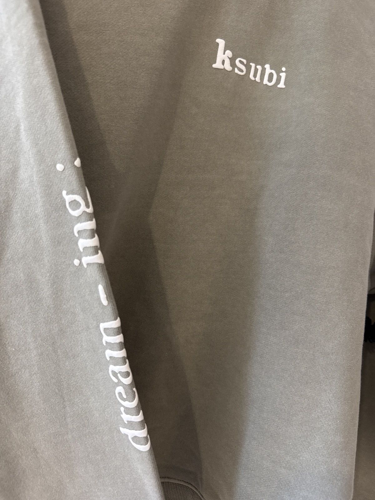 Ksubi Biggie Crew : Dreaming / puff print Size US XL / EU 56 / 4 - 4 Thumbnail
