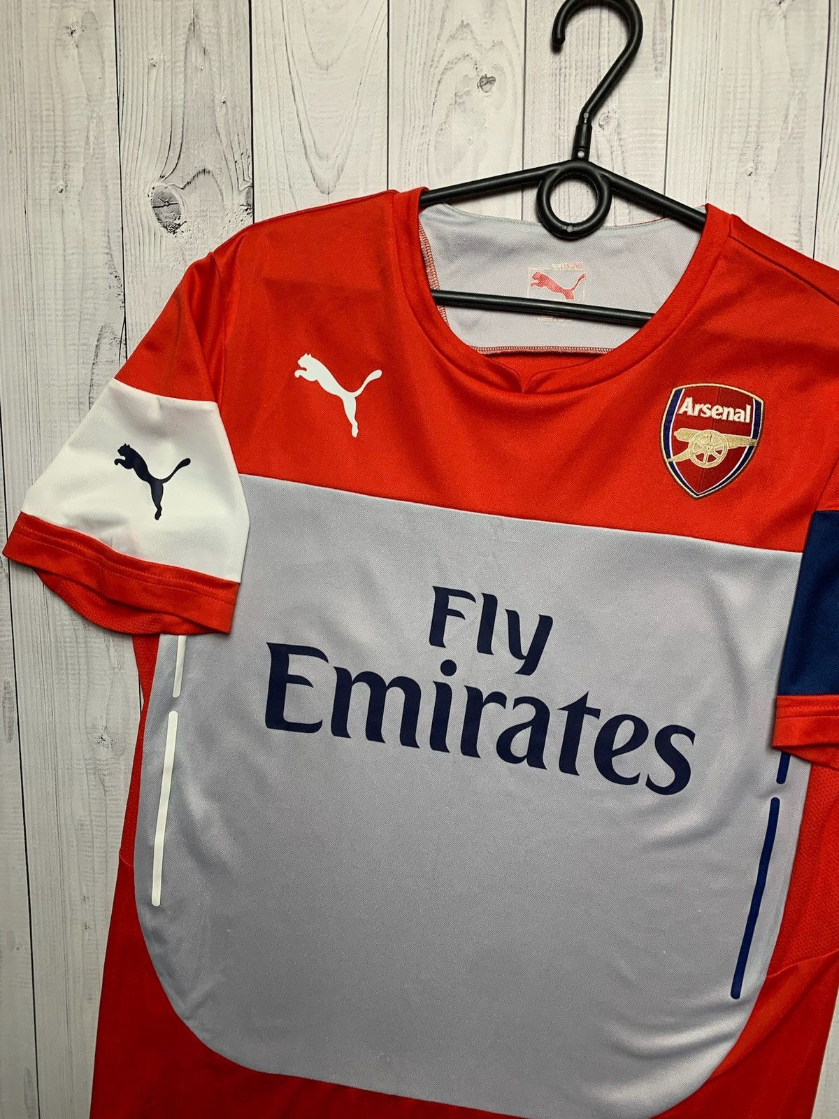 Puma × Vintage Vintage puma Arsenal soccer jersey size M logo rare Size US M / EU 48-50 / 2 - 2 Thumbnail