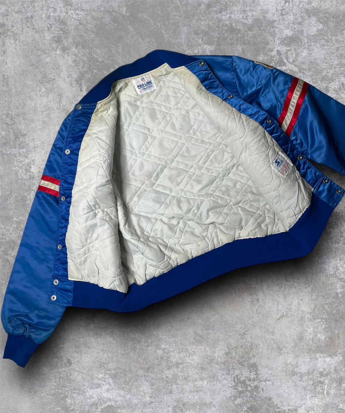 Starter Vintage 80s Buffalo Bills Starter Jacket Size US L / EU 52-54 / 3 - 4 Thumbnail