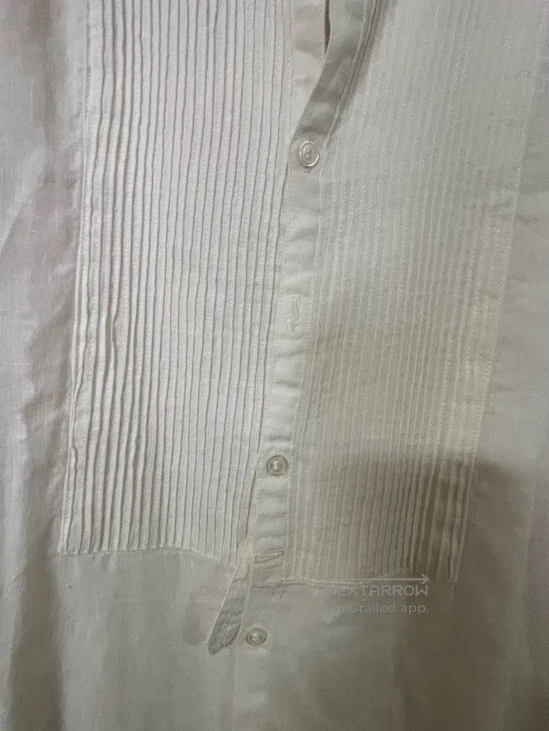 Greg Lauren Greg Lauren Cotton Linen Shirt, Long Length Size US L / EU 52-54 / 3 - 4 Thumbnail