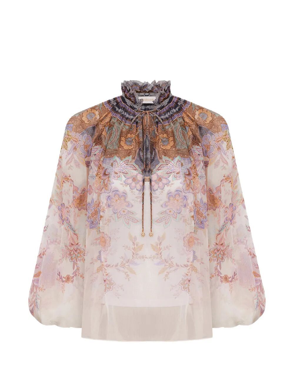 Zimmermann "LUNA BILLOW" BLOUSE Size XS / US 0-2 / IT 36-38 - 1 Thumbnail