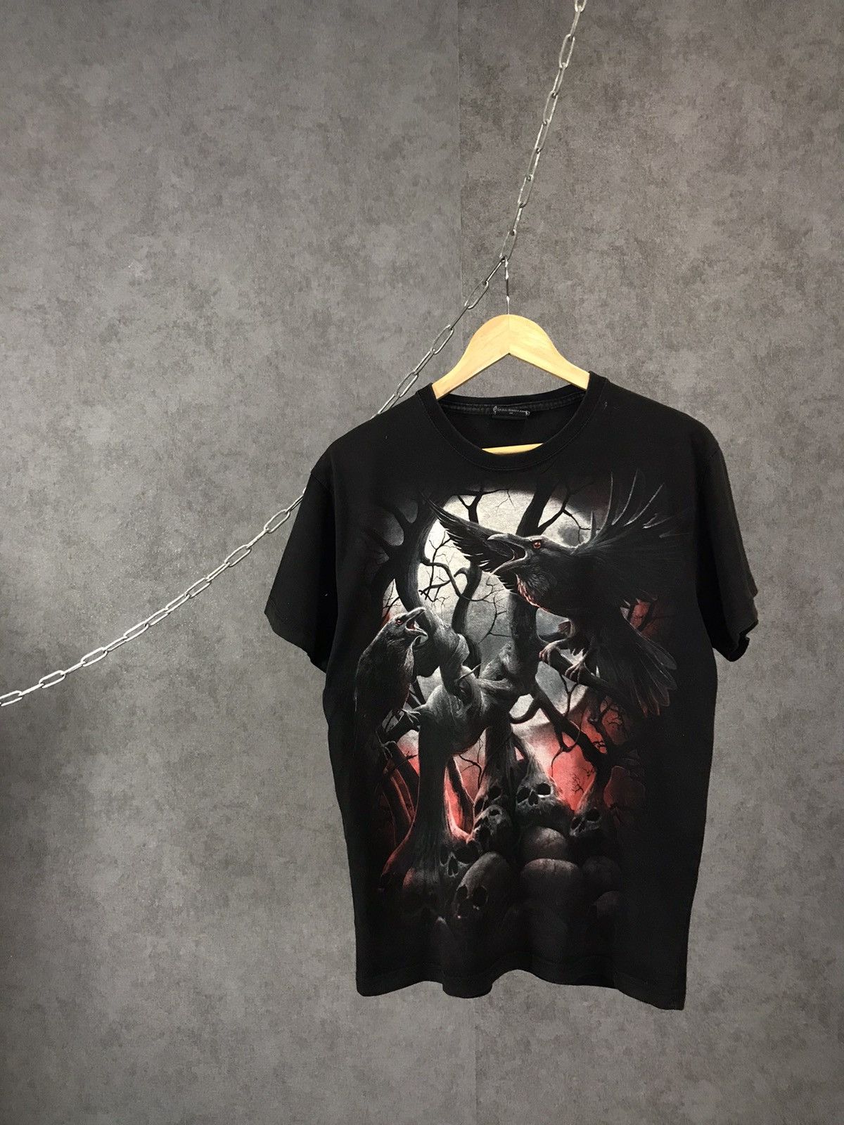 Vintage Skull rock vintage tee Size US M / EU 48-50 / 2 - 1 Thumbnail