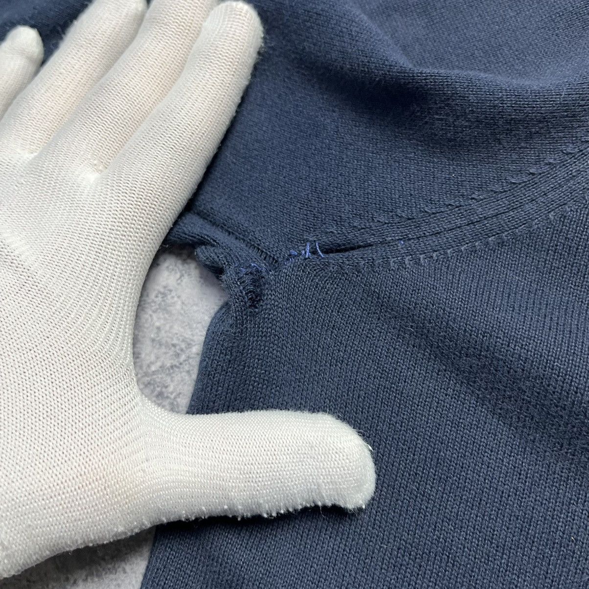 Lacoste Lacoste Blue V-Neck Sweater Streetwear Y2K Designer Size US L / EU 52-54 / 3 - 16 Thumbnail