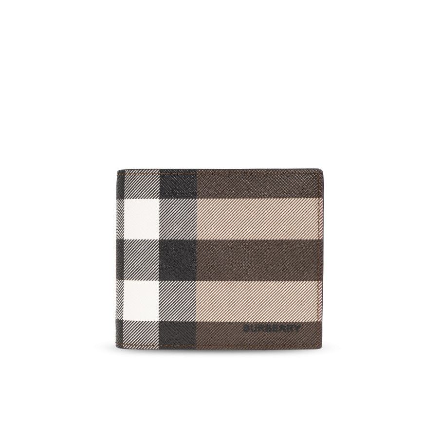 Burberry BURBERRY Dark Birch Brown Wallet New & Authentic Size ONE SIZE - 1 Thumbnail