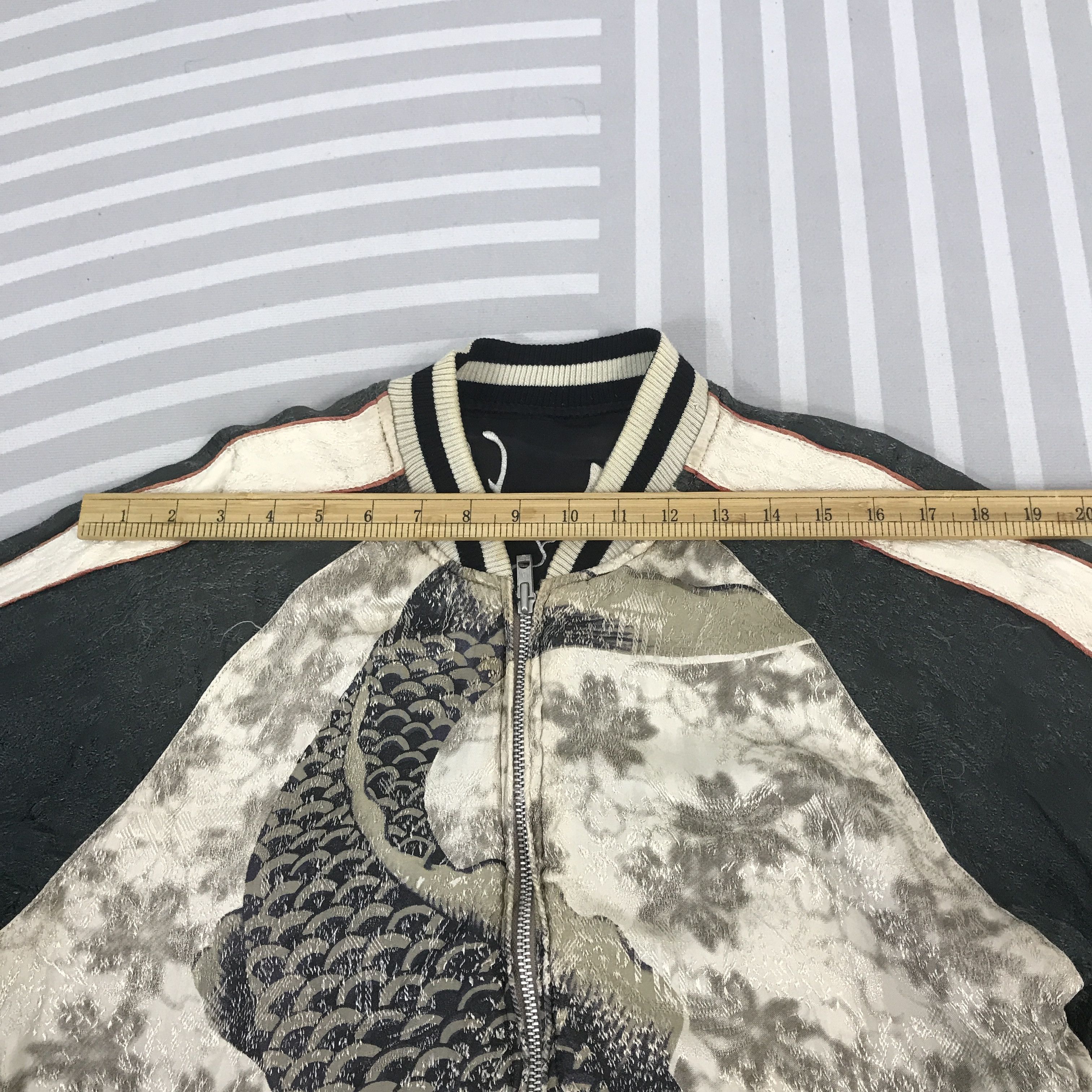 Designer × Japanese Brand Vintage Japanese brand Sukajan fish embroidery Jacket Size US L / EU 52-54 / 3 - 5 Thumbnail