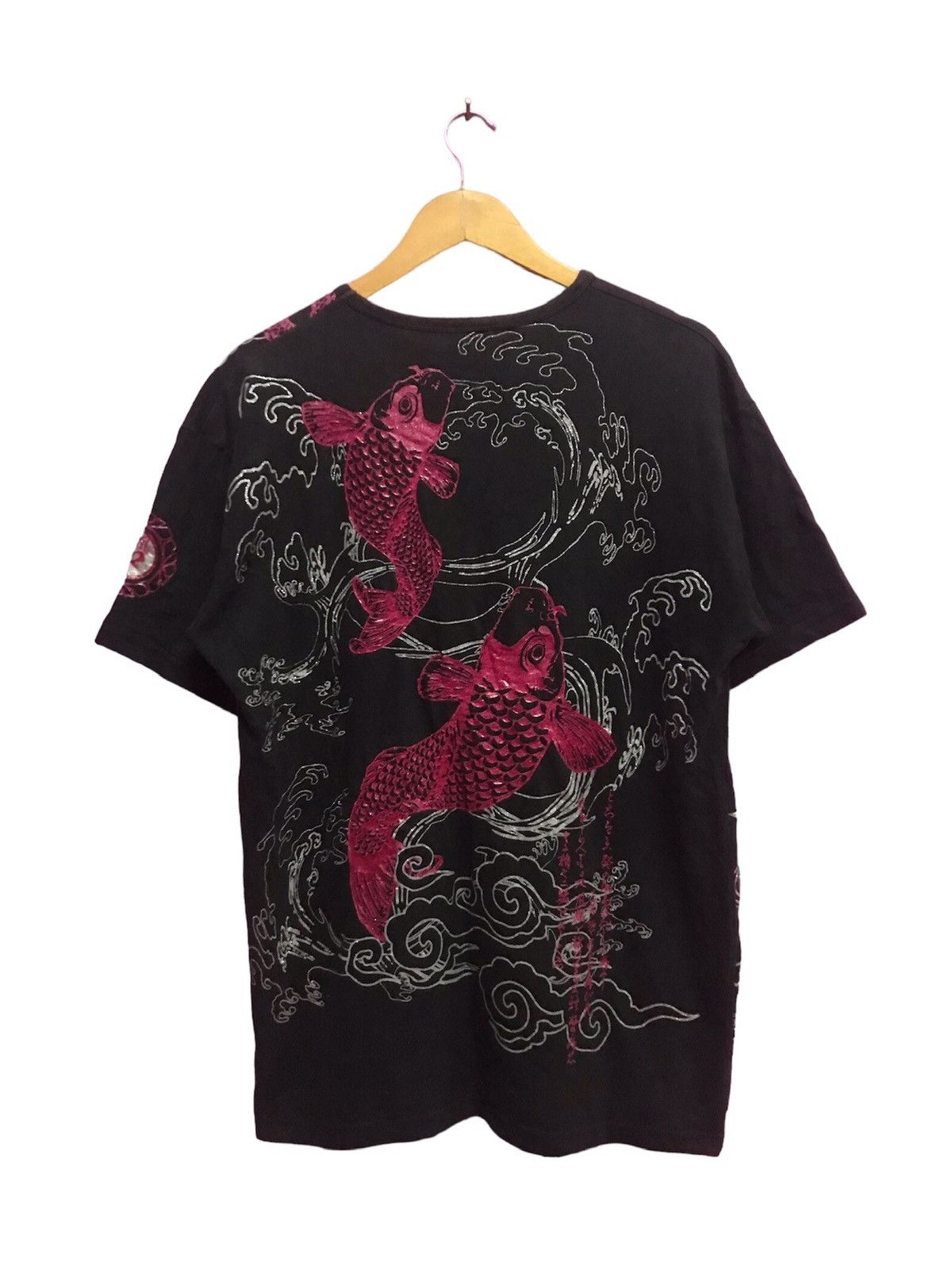 Other Fish Koi Embroidered T-Shirts Size 3L Size US L / EU 52-54 / 3 - 1 Thumbnail