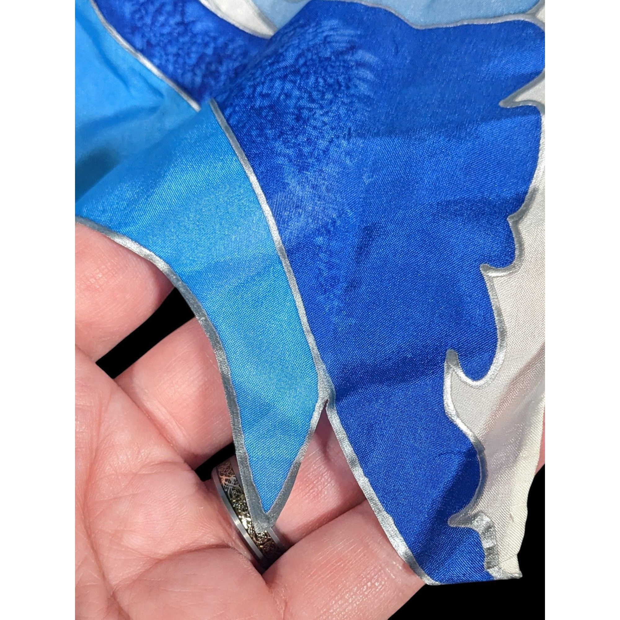 Other Vintage Hand Painted Betty Lanthrope Nautical Scarf Size ONE SIZE - 7 Thumbnail
