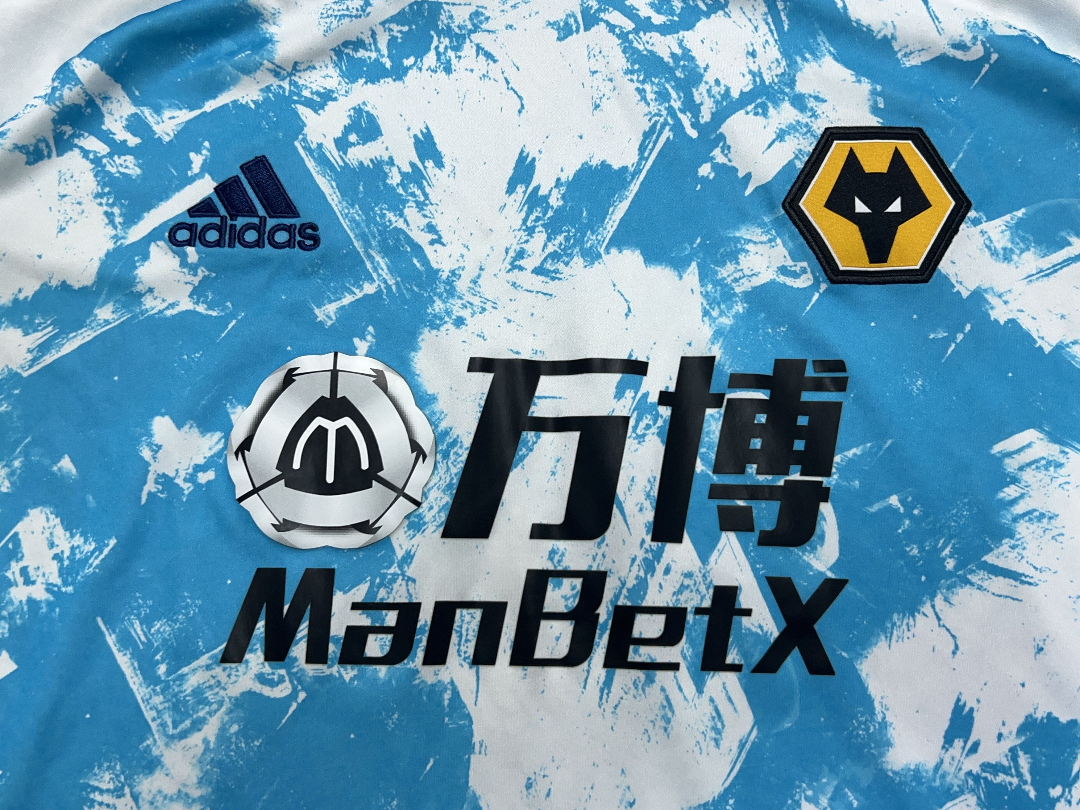 Adidas Wolverhampton Wanderers 2020/21 Football Soccer Shirt Jersey Size US XL / EU 56 / 4 - 2 Thumbnail