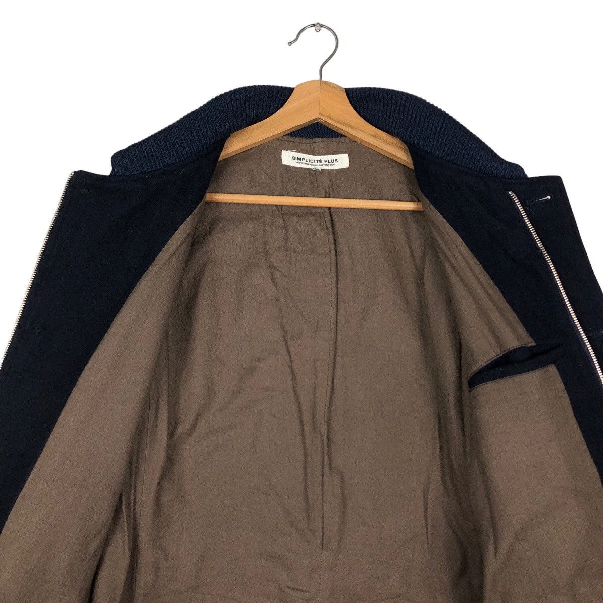 45rpm 🔥Vintage Wool Jacket Worker Simplicite Plus Japan Size US M / EU 48-50 / 2 - 14 Thumbnail