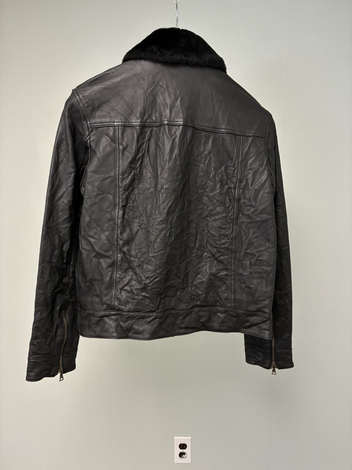 John Varvatos Sant Leather Jacket EU 48 USA 38 Size US M / EU 48-50 / 2 - 15 Thumbnail