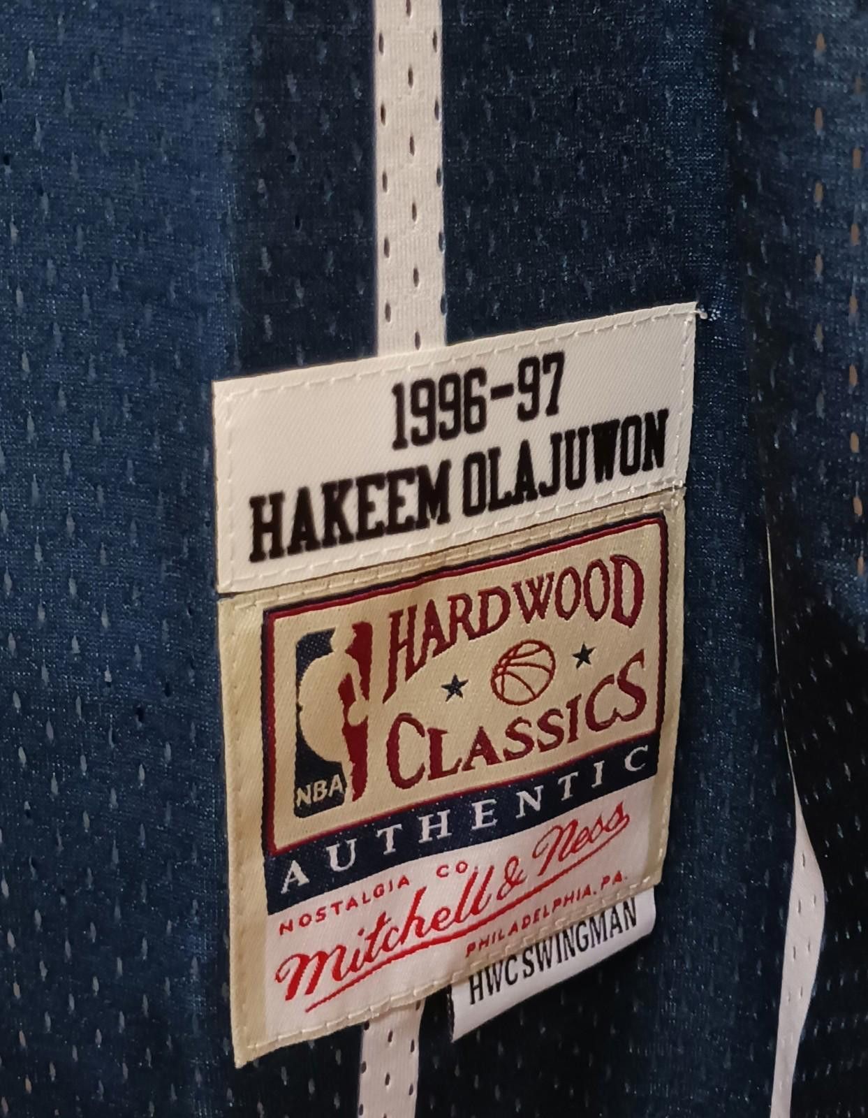 Other Hakeem Olajuwon (Mitch/Ness)-(Rockets)-(Size:XL)-$100 Size US XL / EU 56 / 4 - 9 Thumbnail
