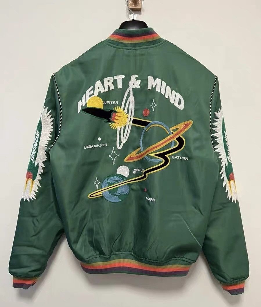 Billionaire Boys Club Billionaire Boys Club silk-textured baseball cotton jacket Size US L / EU 52-54 / 3 - 5 Thumbnail
