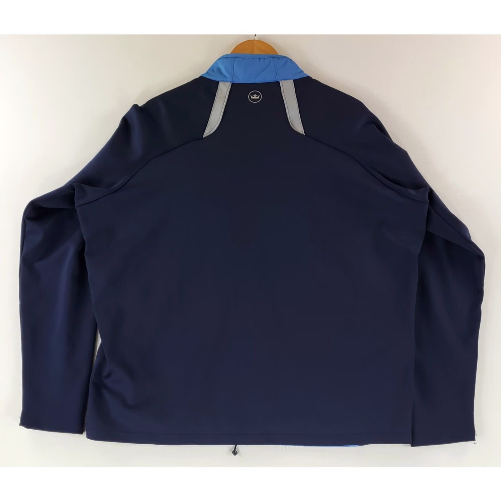 Peter Millar Peter Millar Jacket Merge Elite Performance Golf Blue Mens 2XL XXL Windbreaker Brand Jacket Men Blue 2XL Size US XXL / EU 58 / 5 - 5 Thumbnail