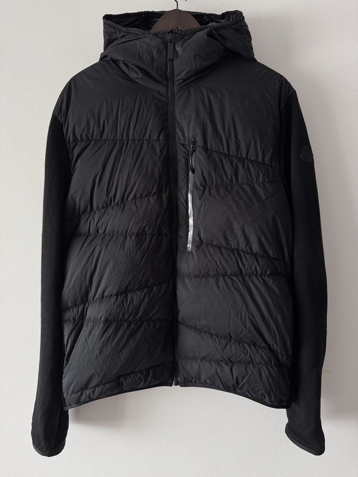 Moncler 🔥🔥 Moncler Zigzag Quilt Down Knit Jacket Size US XXL / EU 58 / 5 - 1 Thumbnail