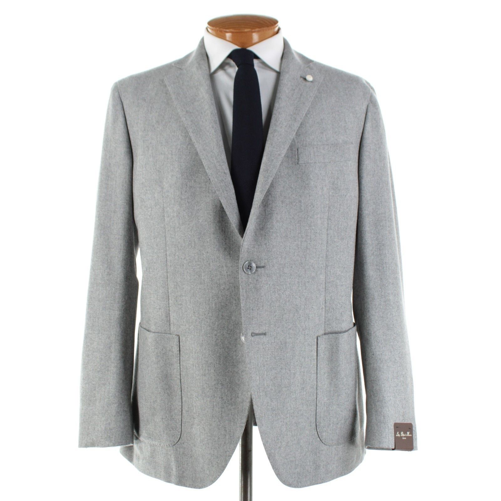 Luigi Bianchi Luigi Bianchi Mantova Sport Coat Size 44 Regular US in Gray Size 44R - 1 Thumbnail