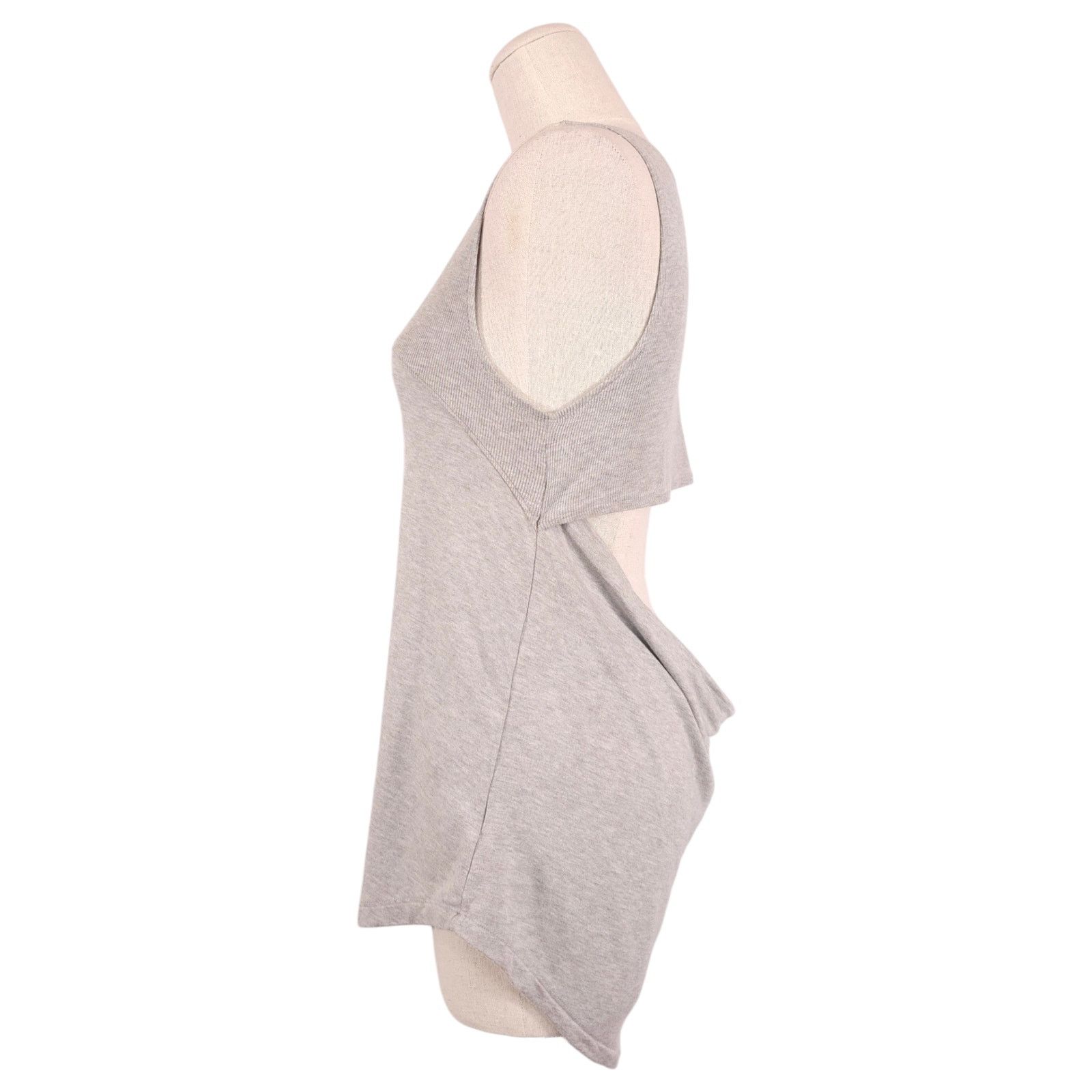 Beyond Yoga Beyond Yoga Open Back Draped Tank Top Gray Sz Small Size S / US 4 / IT 40 - 4 Thumbnail
