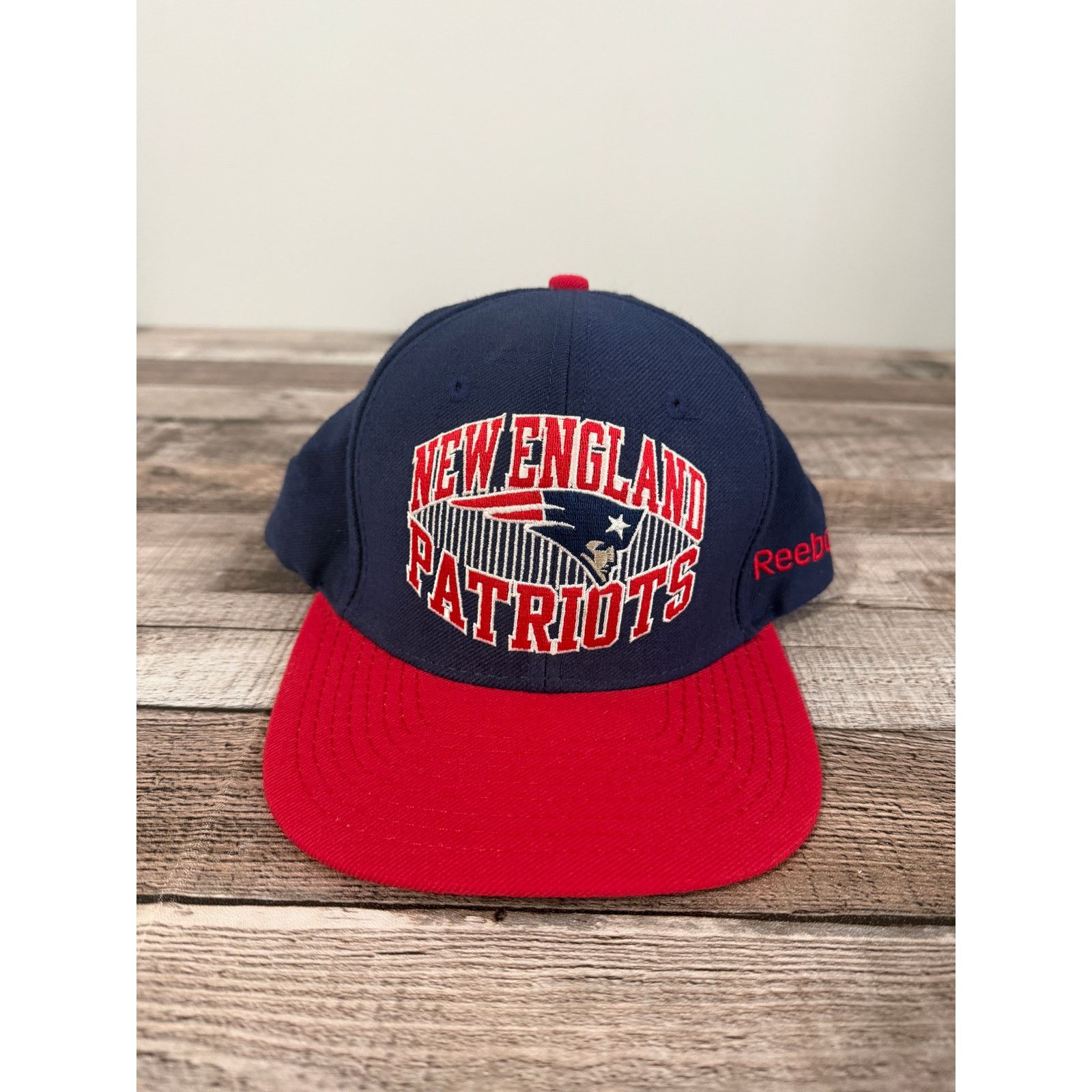 Reebok Retro New England Patriots Snapback Hat Size ONE SIZE - 2 Thumbnail