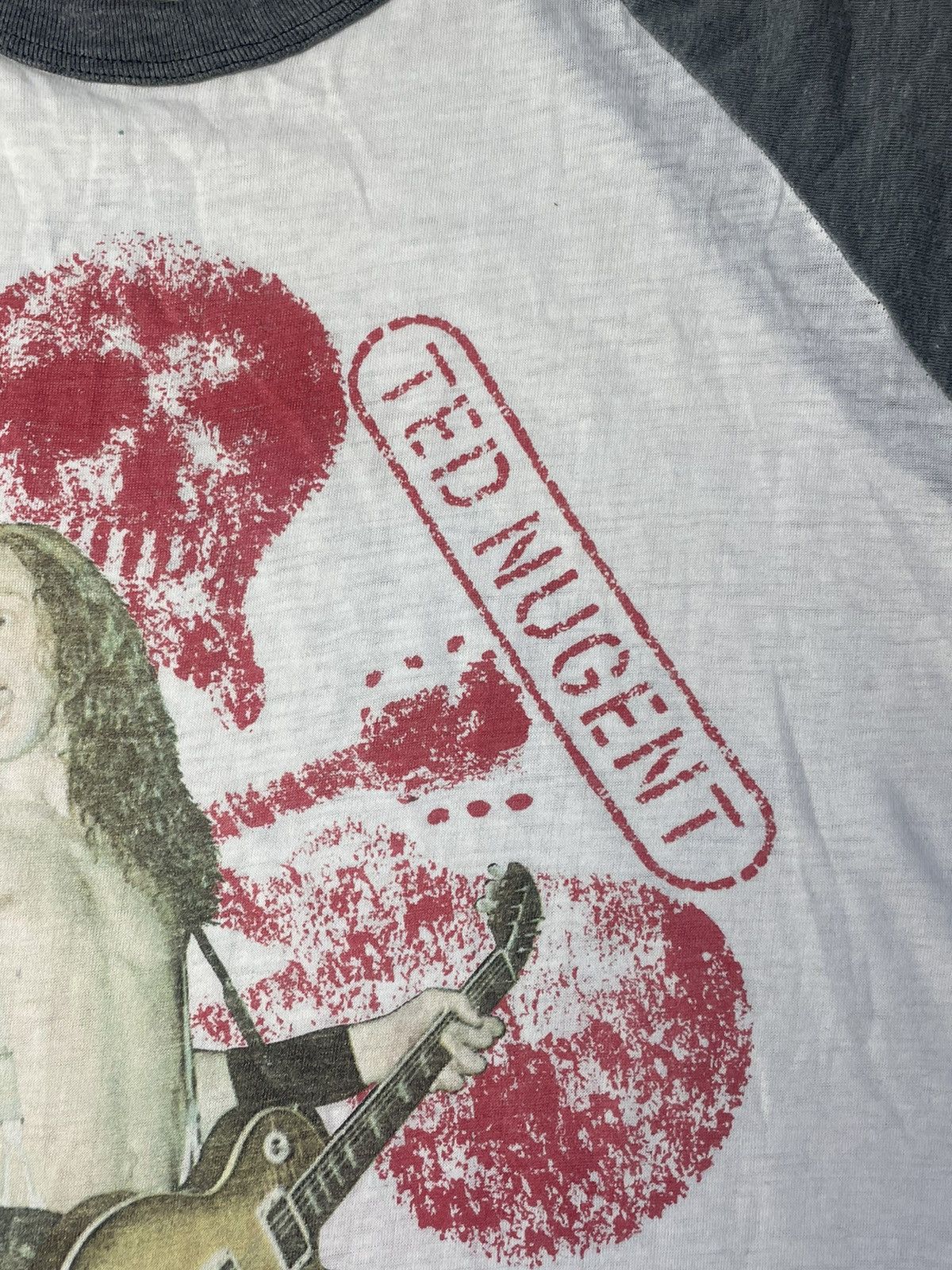 Vintage Ted Nugent Graphic Shirt Rare Vintage 1982 Nugent Rules Size US S / EU 44-46 / 1 - 4 Thumbnail