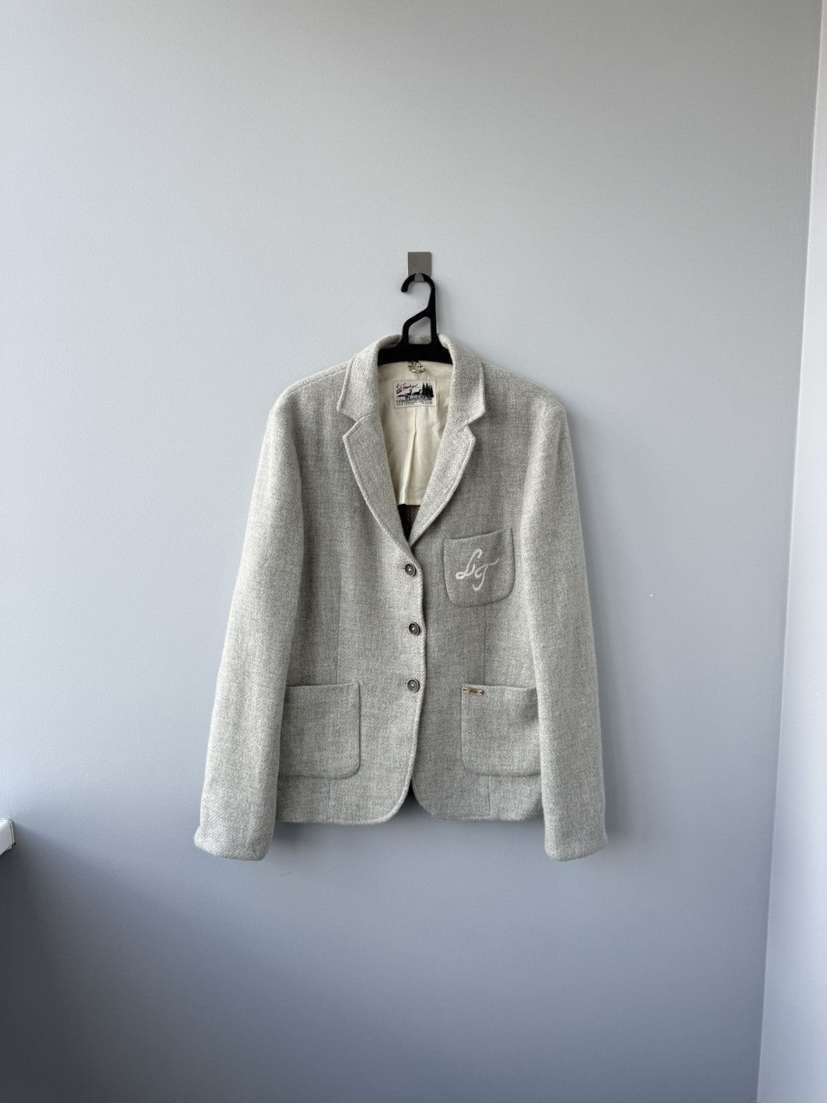 Vintage Luis Trenker Heritage Wool & Alpaka Blazer Size US S / EU 44-46 / 1 - 1 Thumbnail