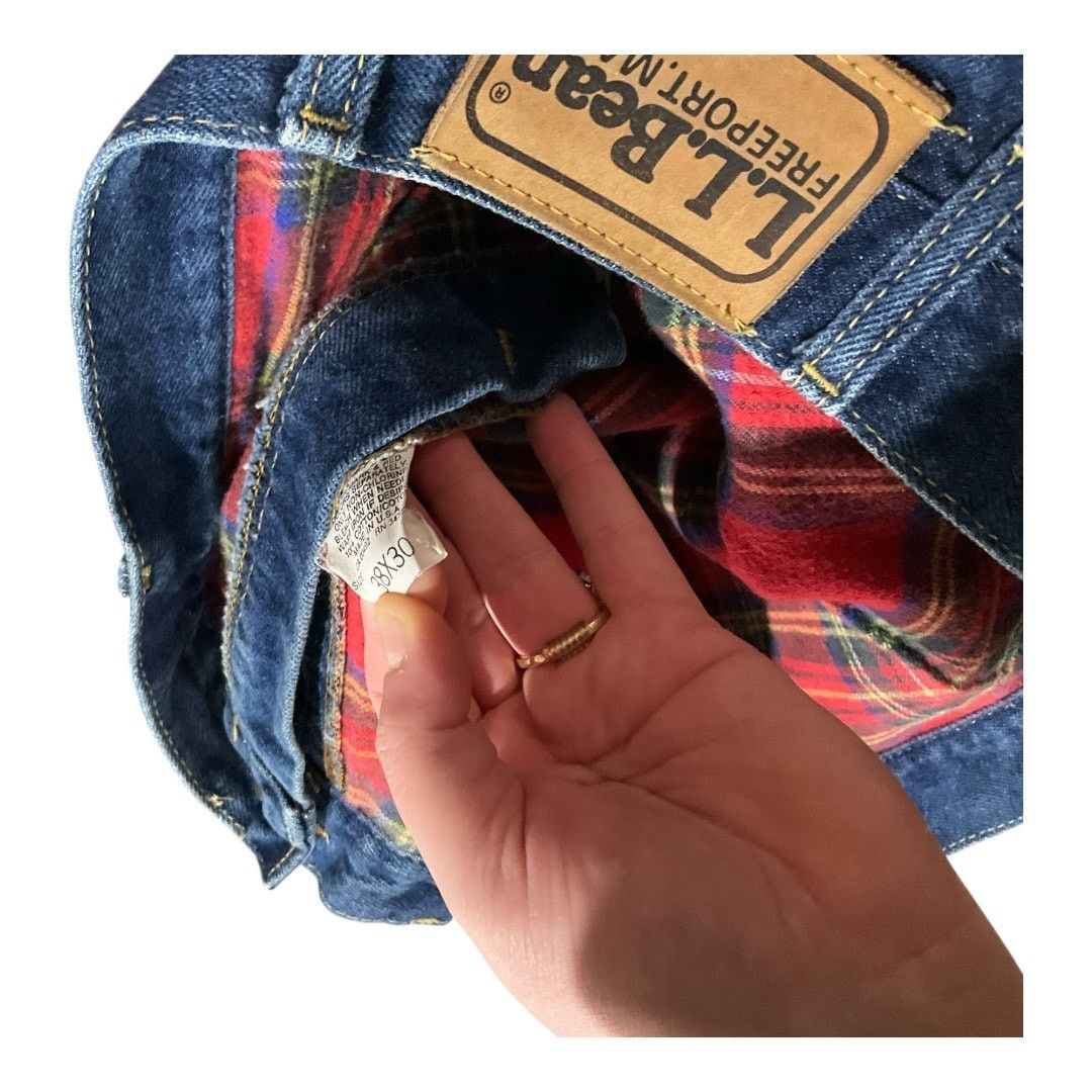 L.L. Bean Fleece Lined L.L Bean Jeans Men 38x30 Size US 38 / EU 54 - 4 Thumbnail