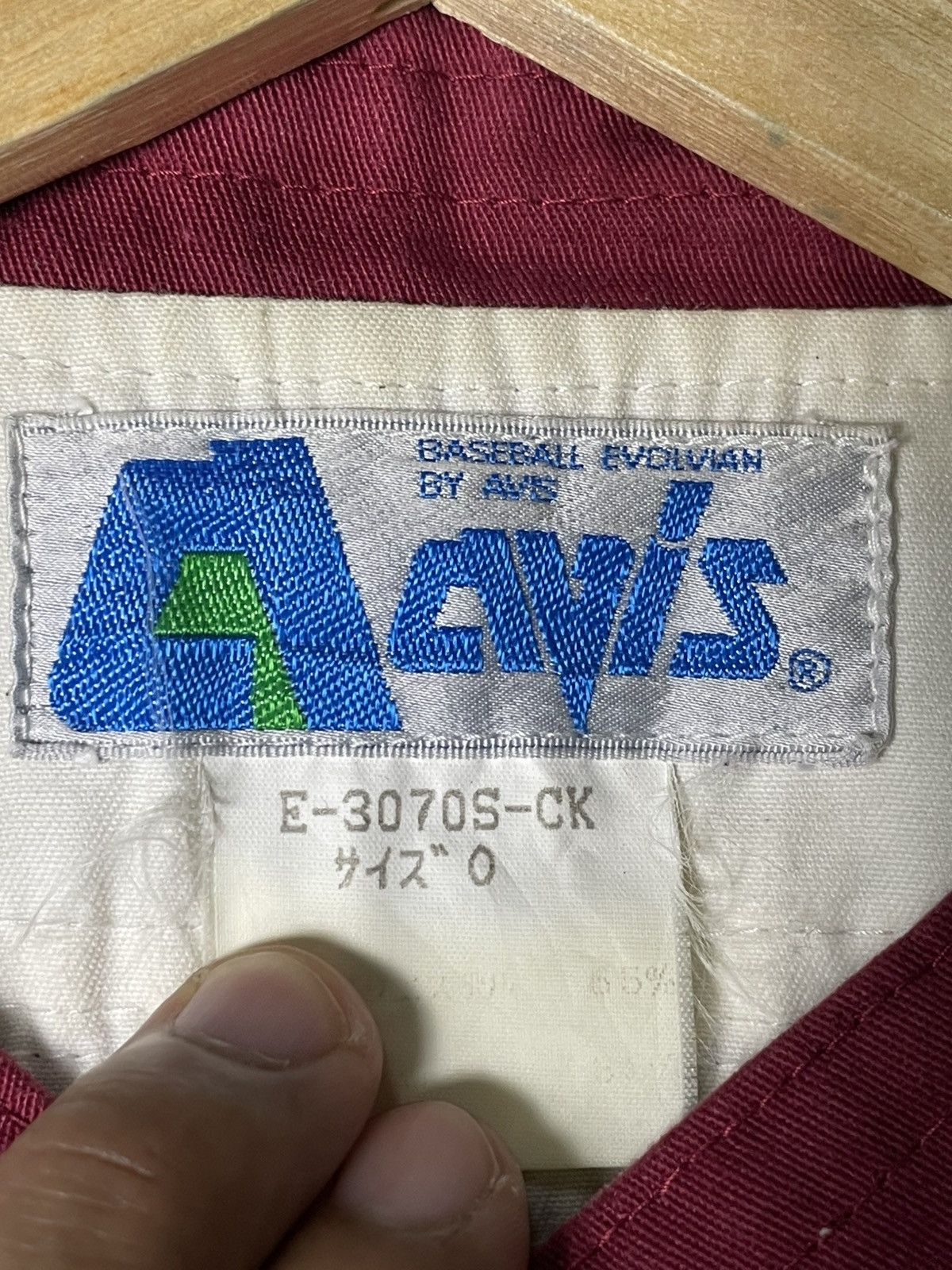 Japanese Brand × Vintage Avis x Vintage Baseball Jersey Embroidery (40) Size US M / EU 48-50 / 2 - 9 Thumbnail