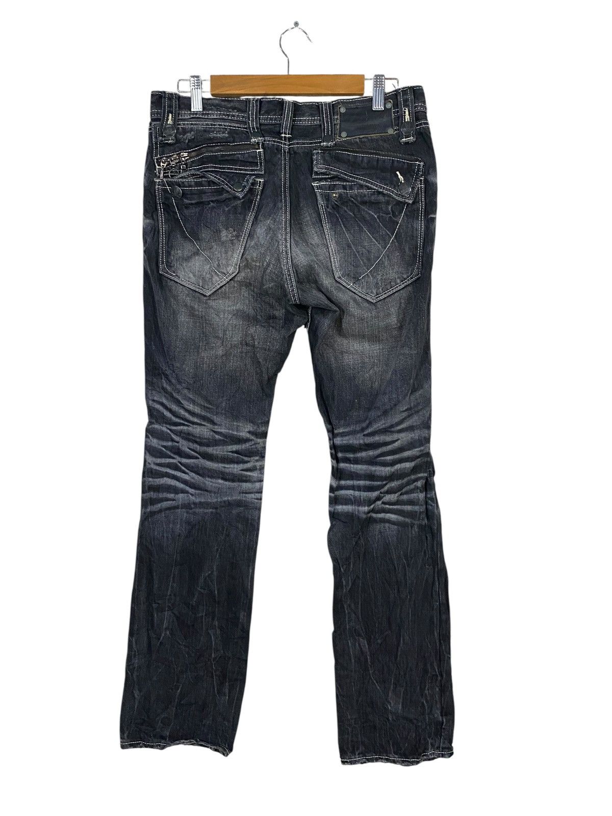 If Six Was Nine Army of no! Collection 2008/09 punk denim distressed Size US 32 / EU 48 - 1 Thumbnail