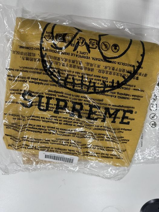 Supreme Supreme Skeleton Tee Mustard Size XXL | Grailed