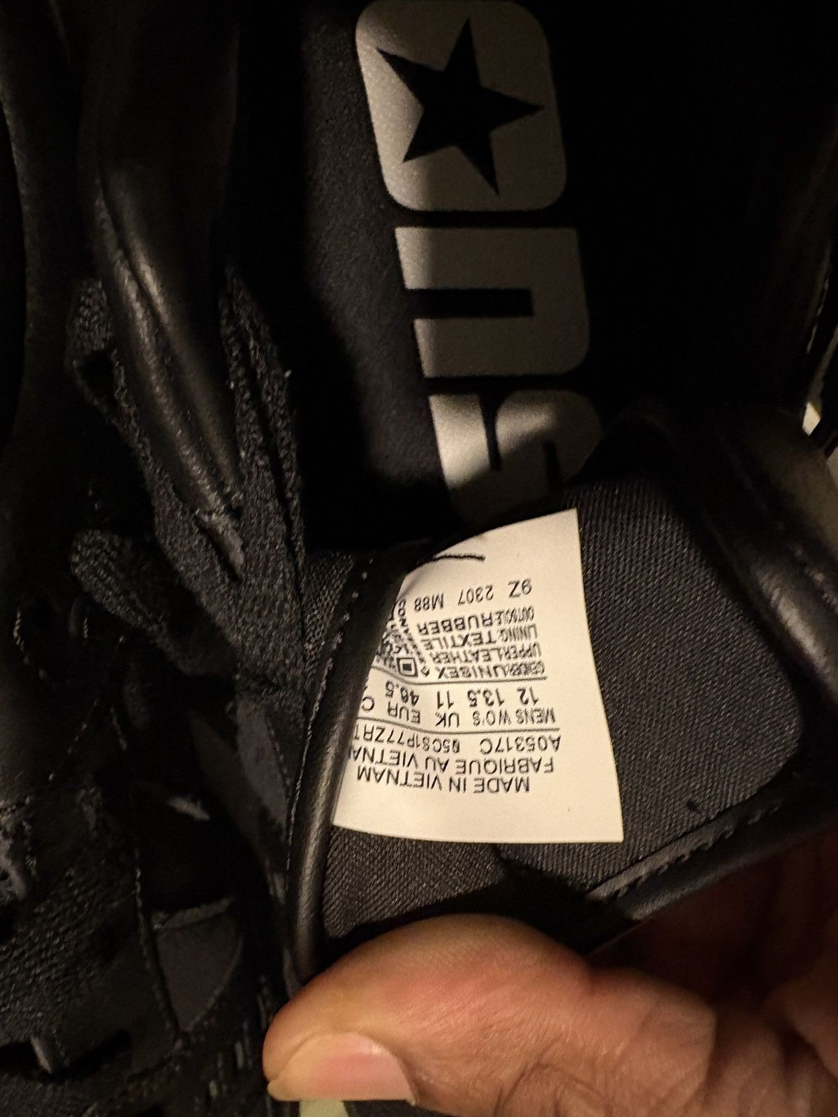Converse Converse AS-1 PRO OX Triple Black Size 12 Size US 12 / EU 45 - 15 Thumbnail