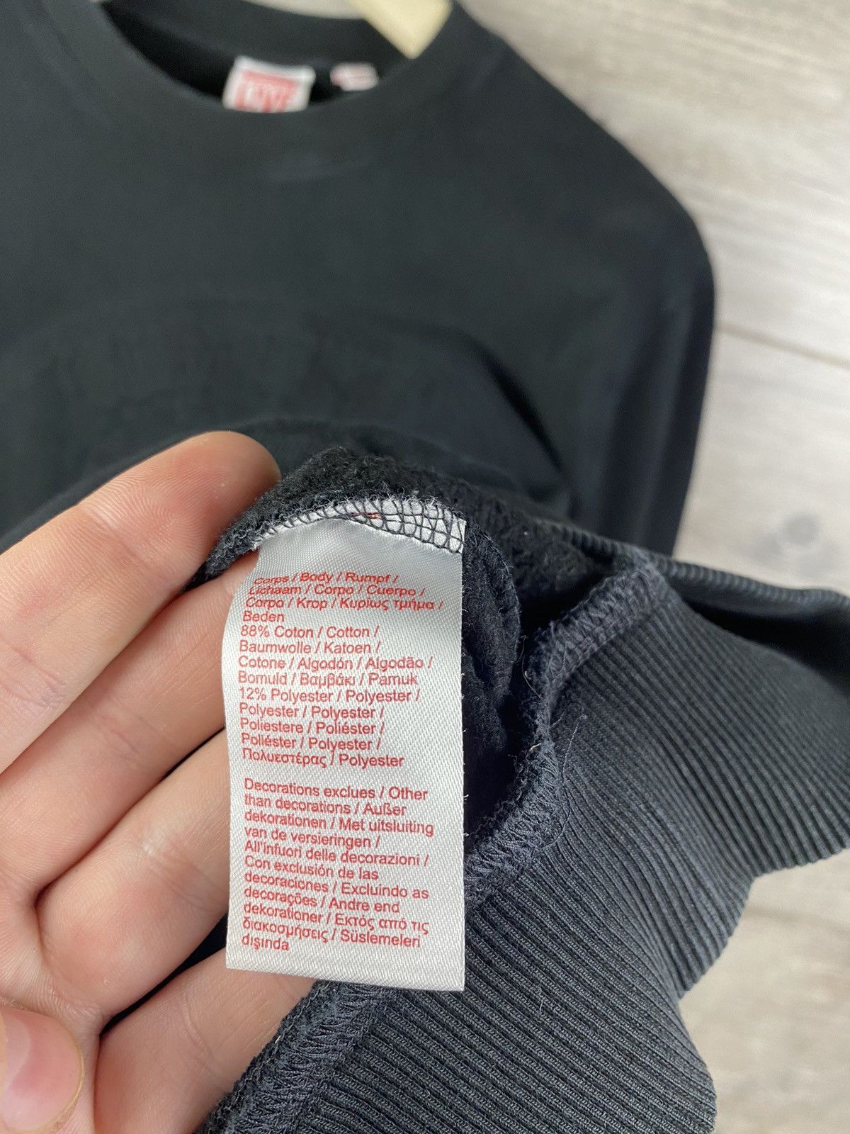 Lacoste × Supreme Sweatshirt in collaboration Lacoste Live Supreme Size L Size US L / EU 52-54 / 3 - 6 Thumbnail
