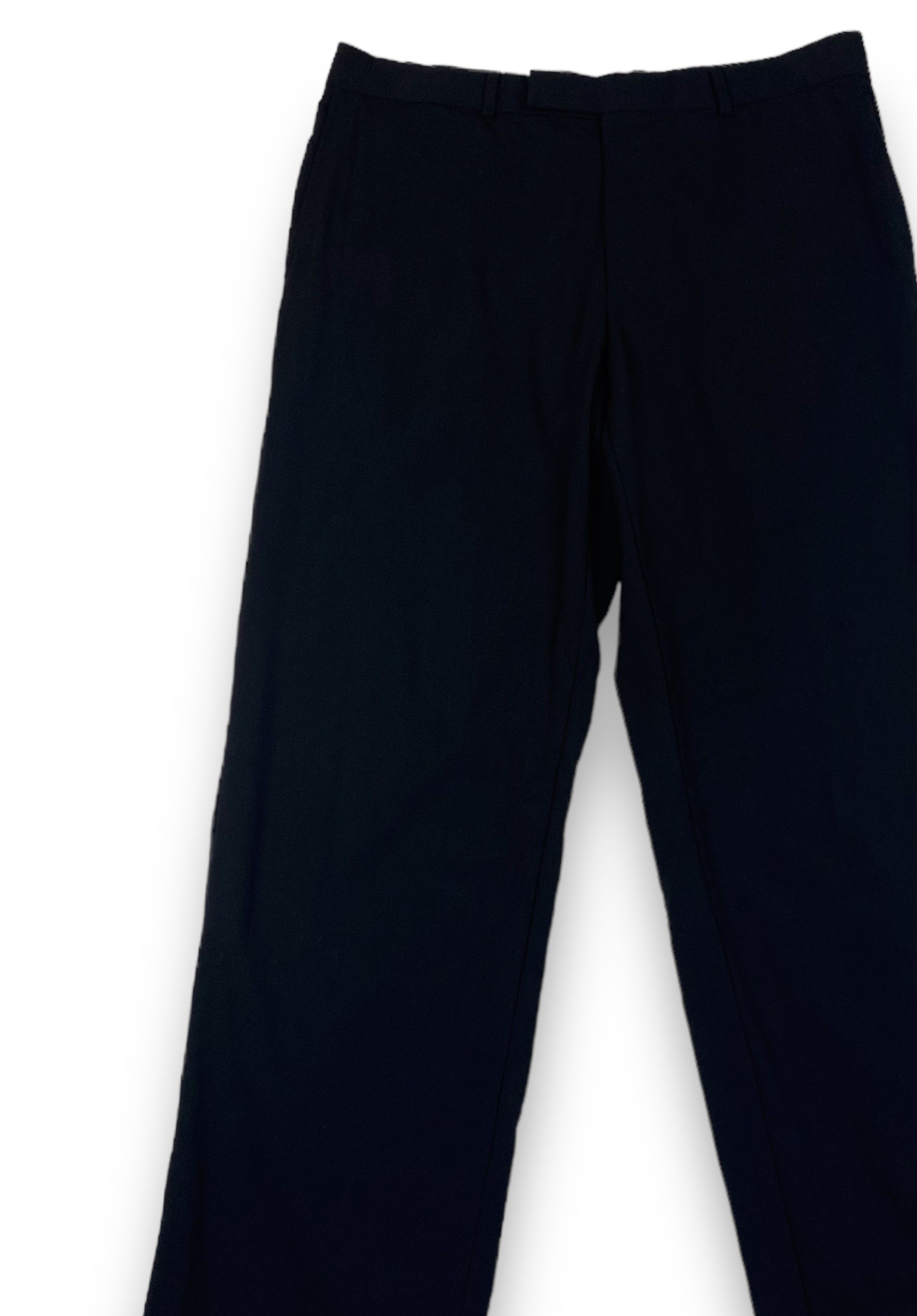 Hugo Boss Vintage HUGO BOSS Black Formal Suit Pants M747 Size US 35 - 3 Thumbnail